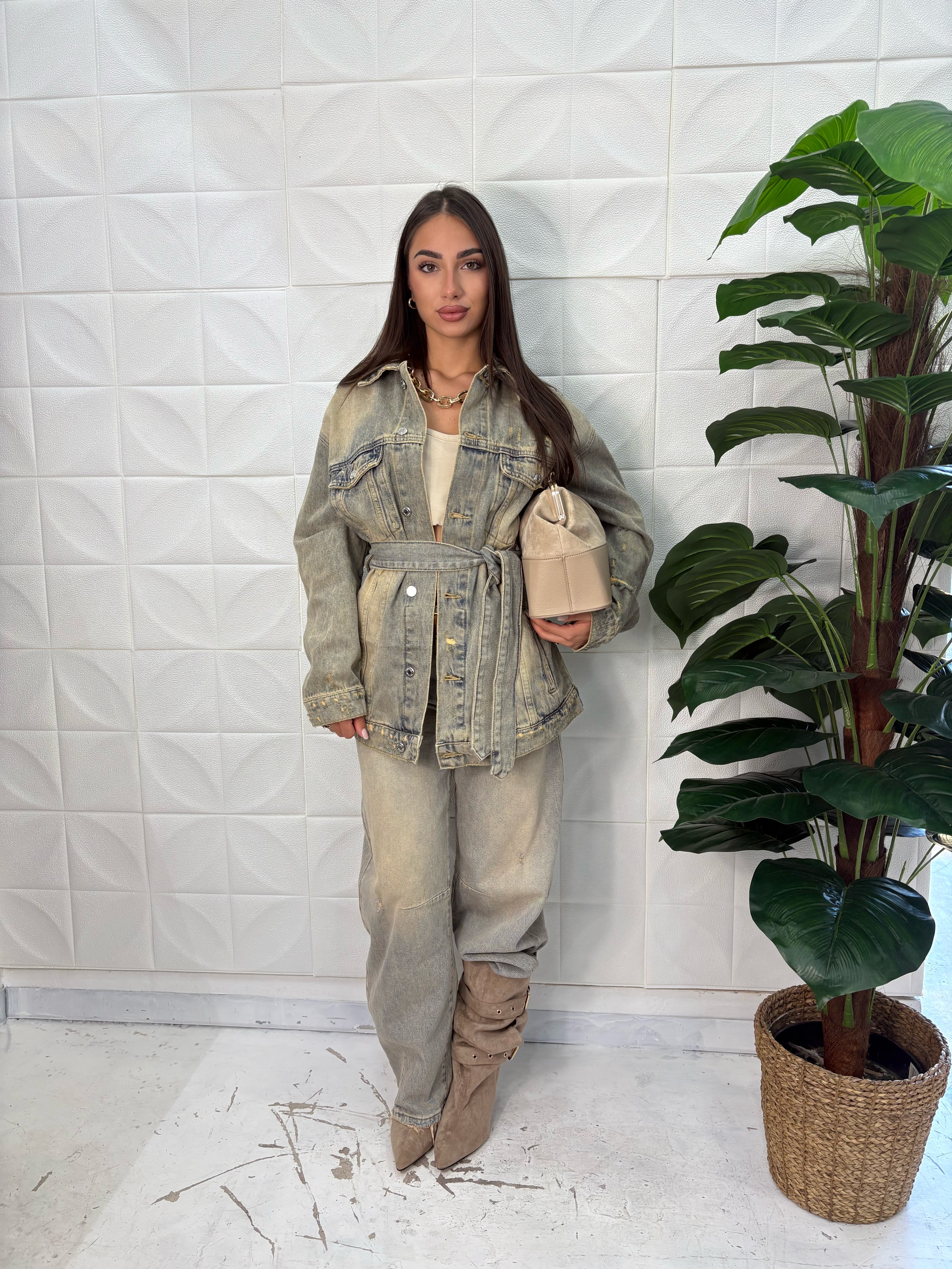 Jeans Melany con cintura