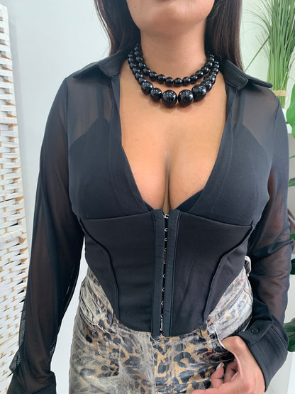 Camicia Crop