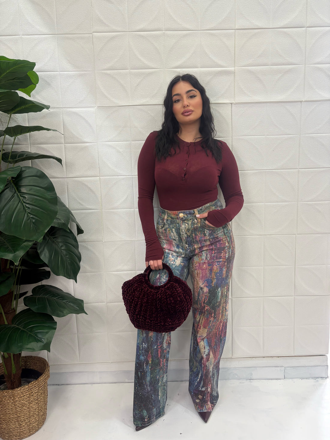 Maglia con bottoncini