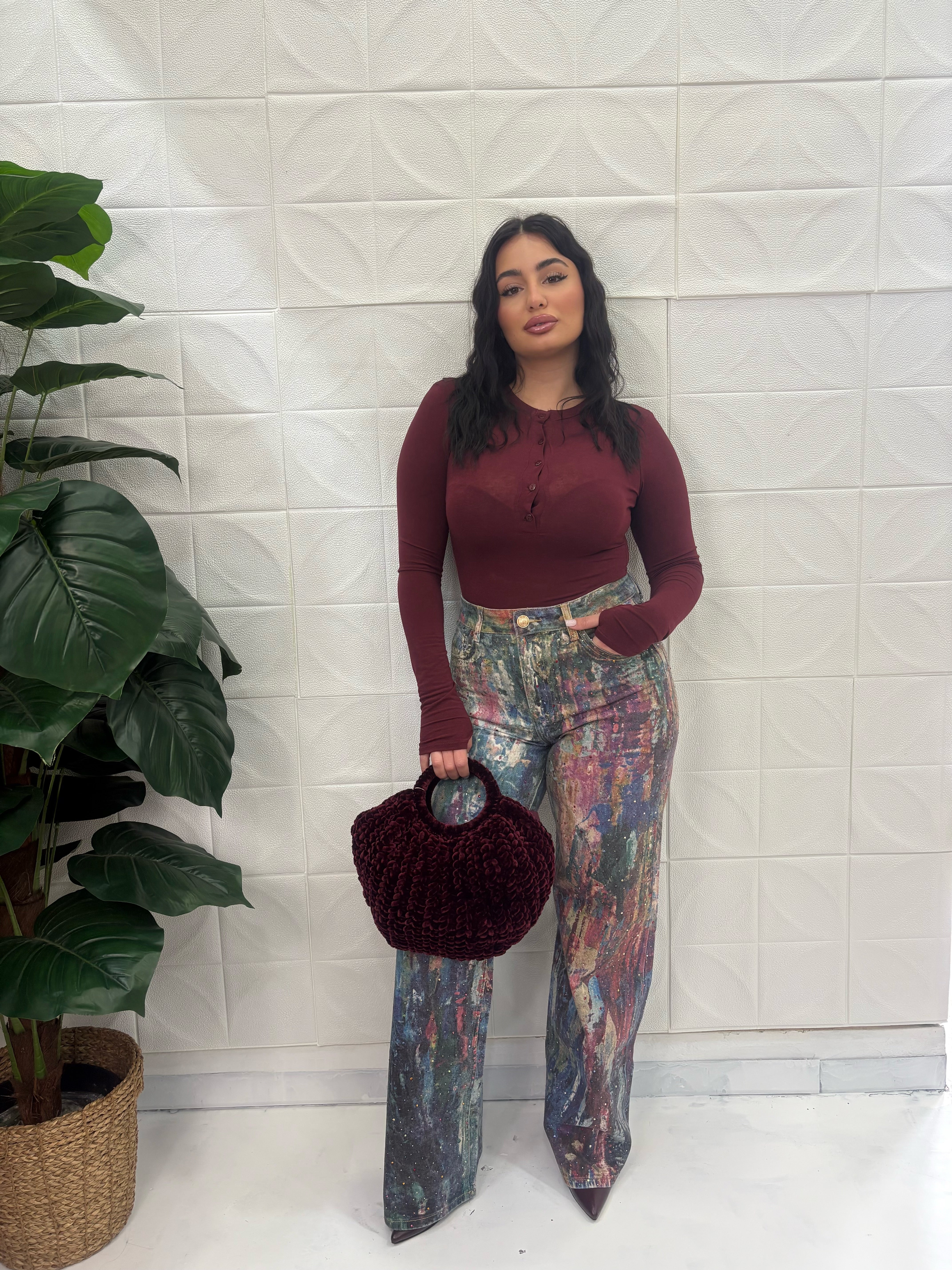 Maglia con bottoncini