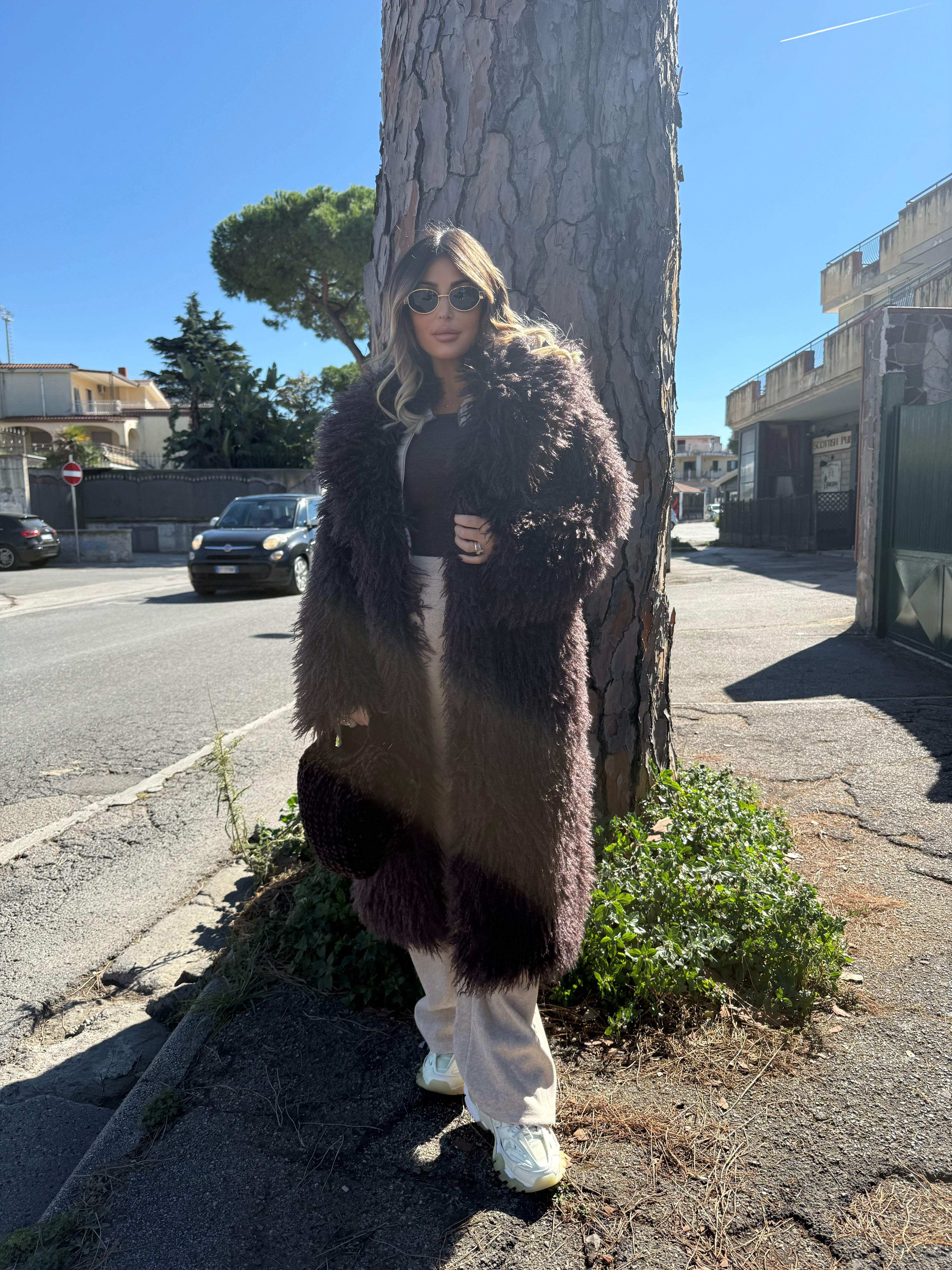 Pelliccia Mongolia Brown