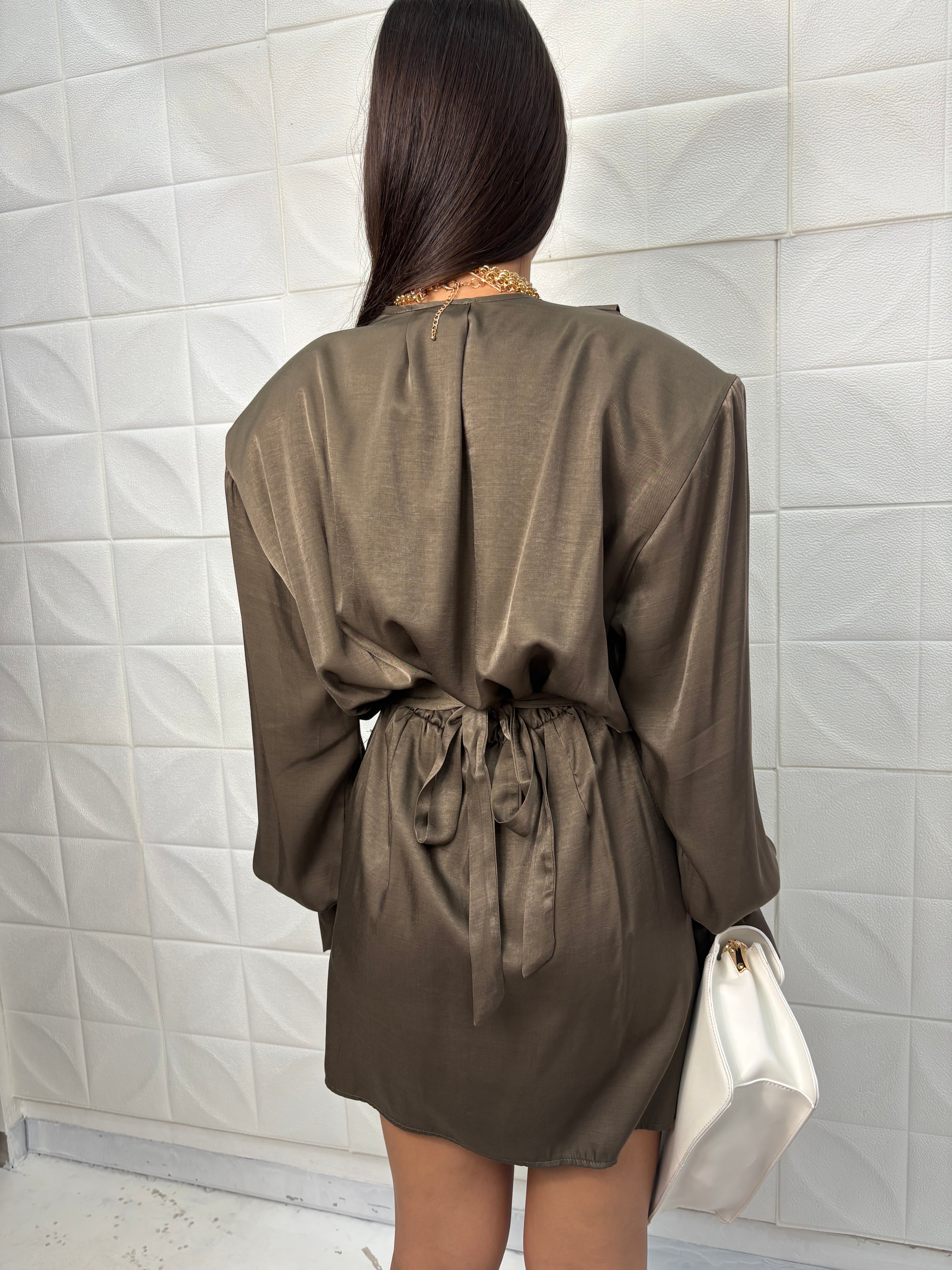 Abito Raina in satin