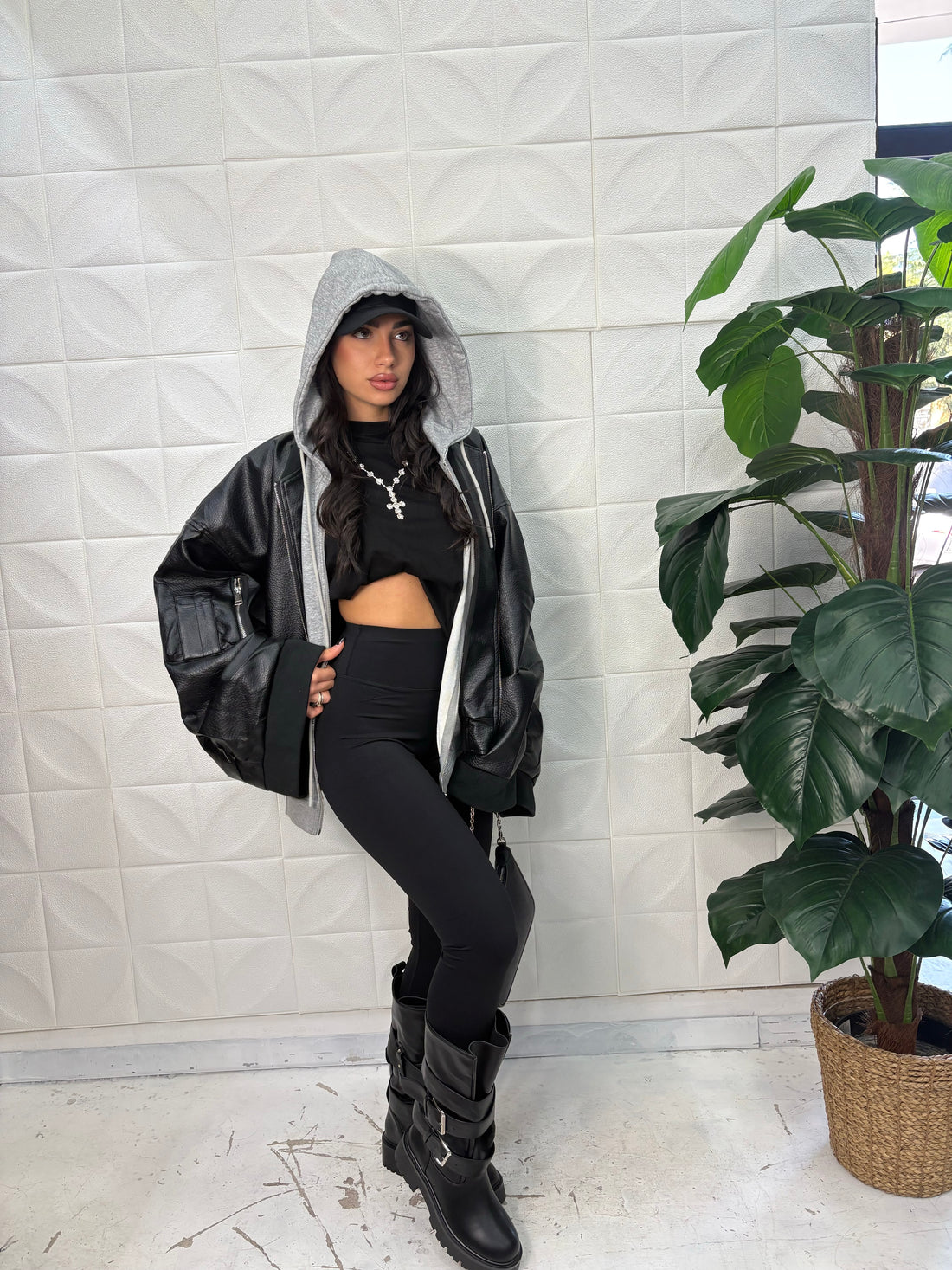 Bomber Felpa Oversize