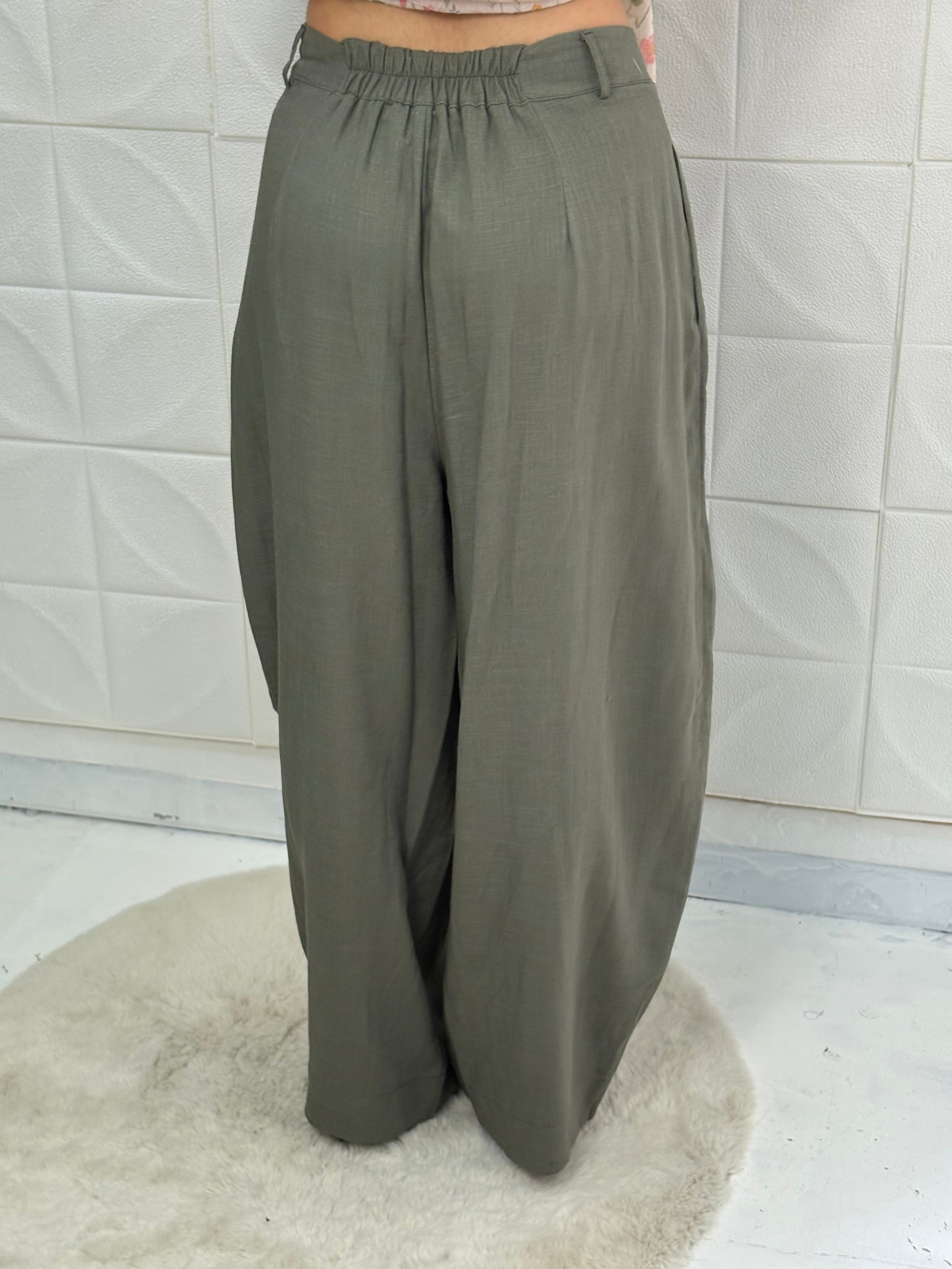 Pantalone in lino