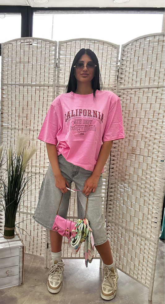 T-Shirt California Oversize