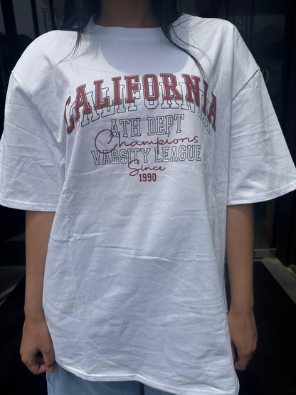 T-Shirt California Oversize