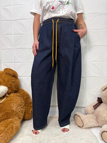 Jeans con elastico