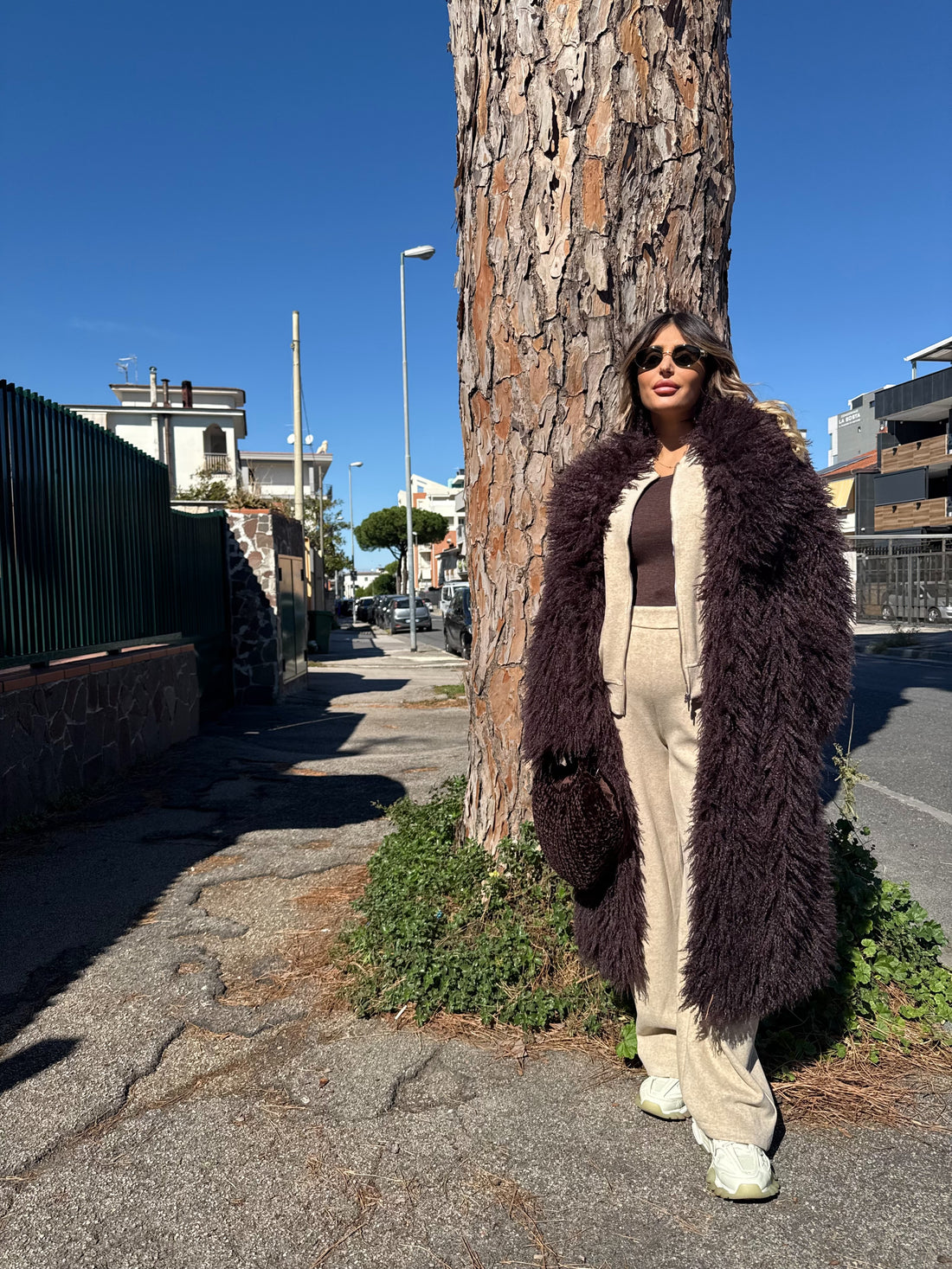 Pelliccia Mongolia Brown