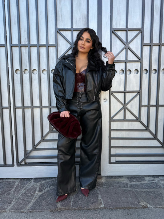 Pantalone Ecopelle Denise