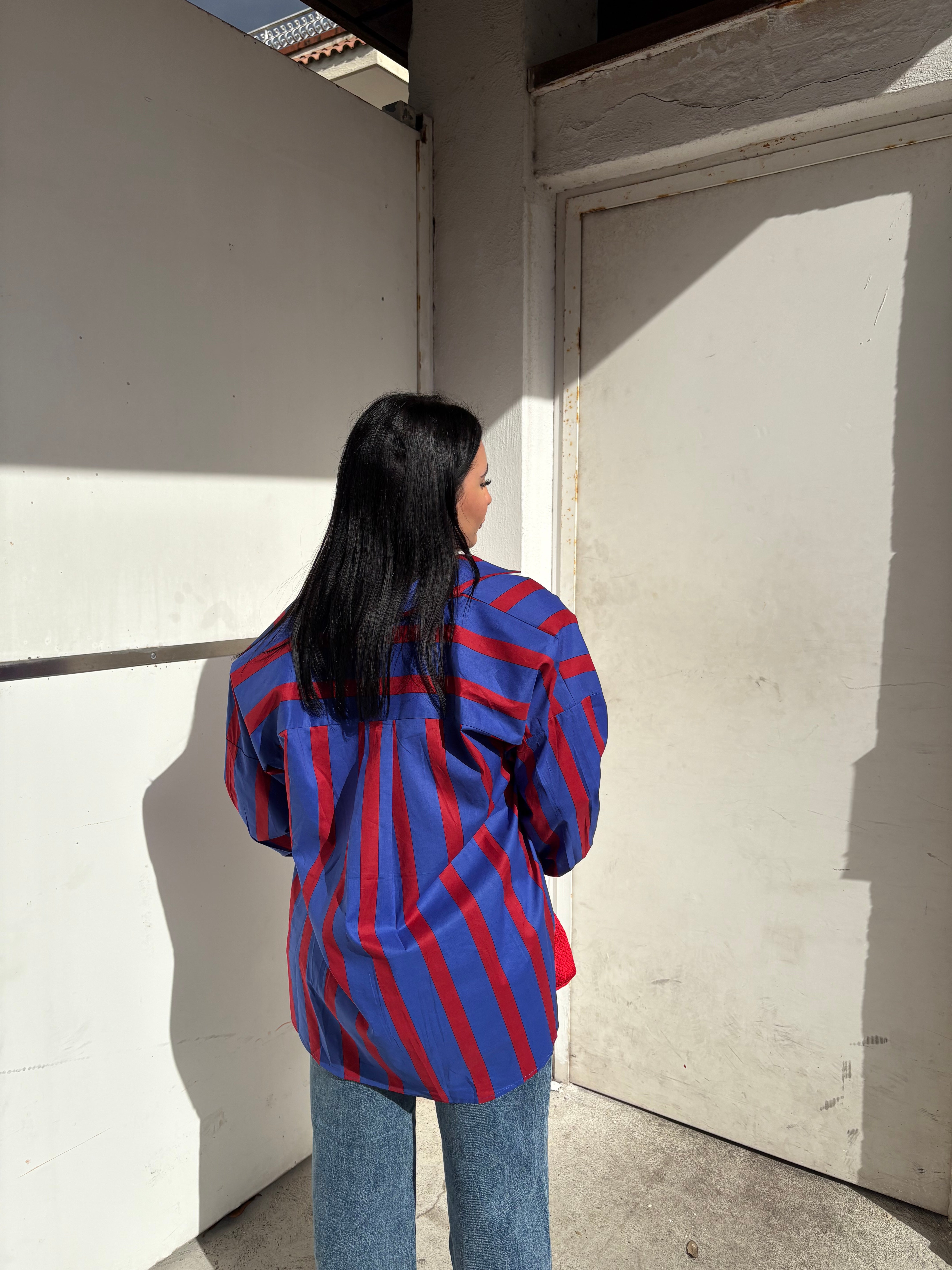Camicia a righe