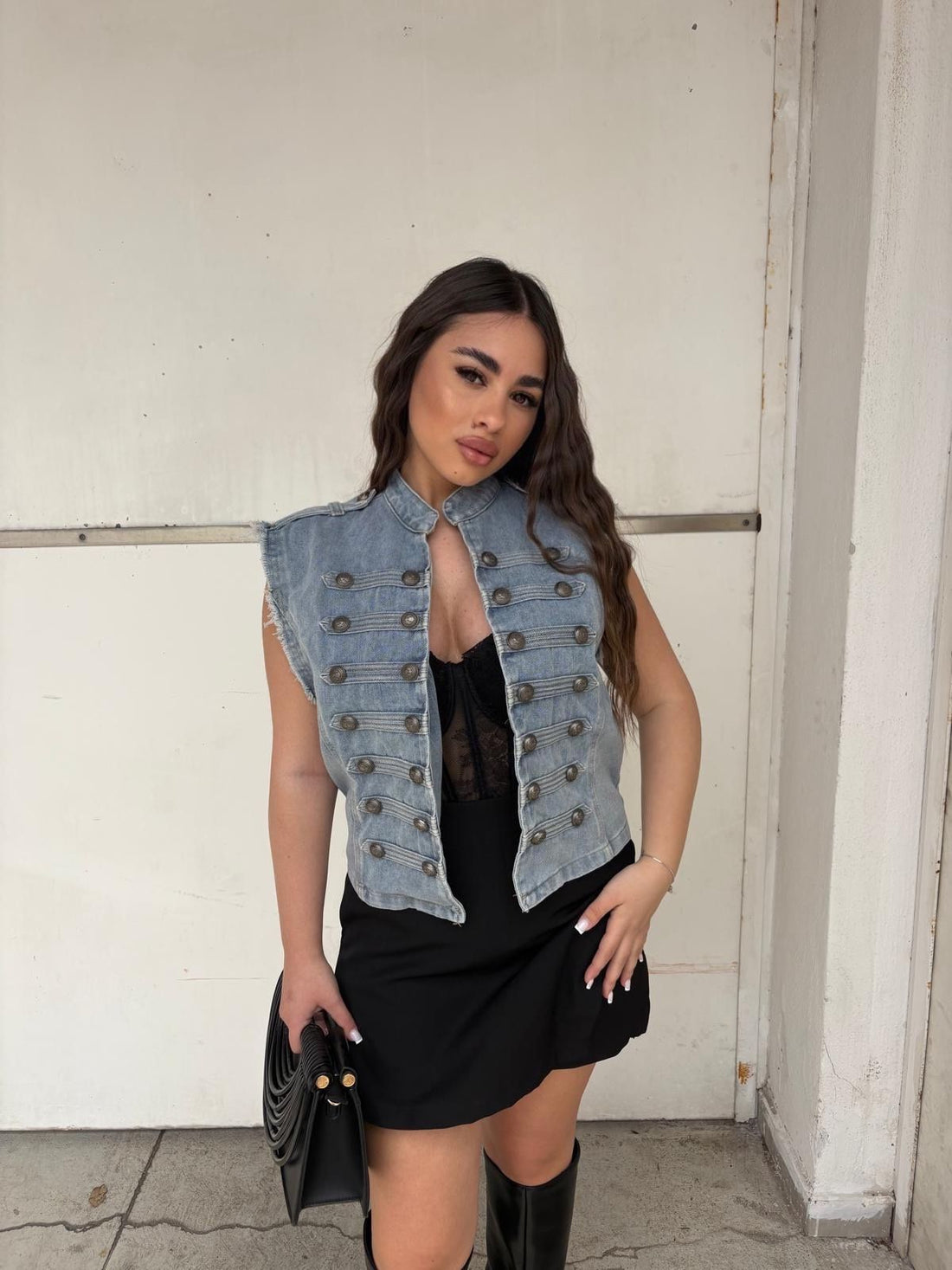 Gilet Penny in denim
