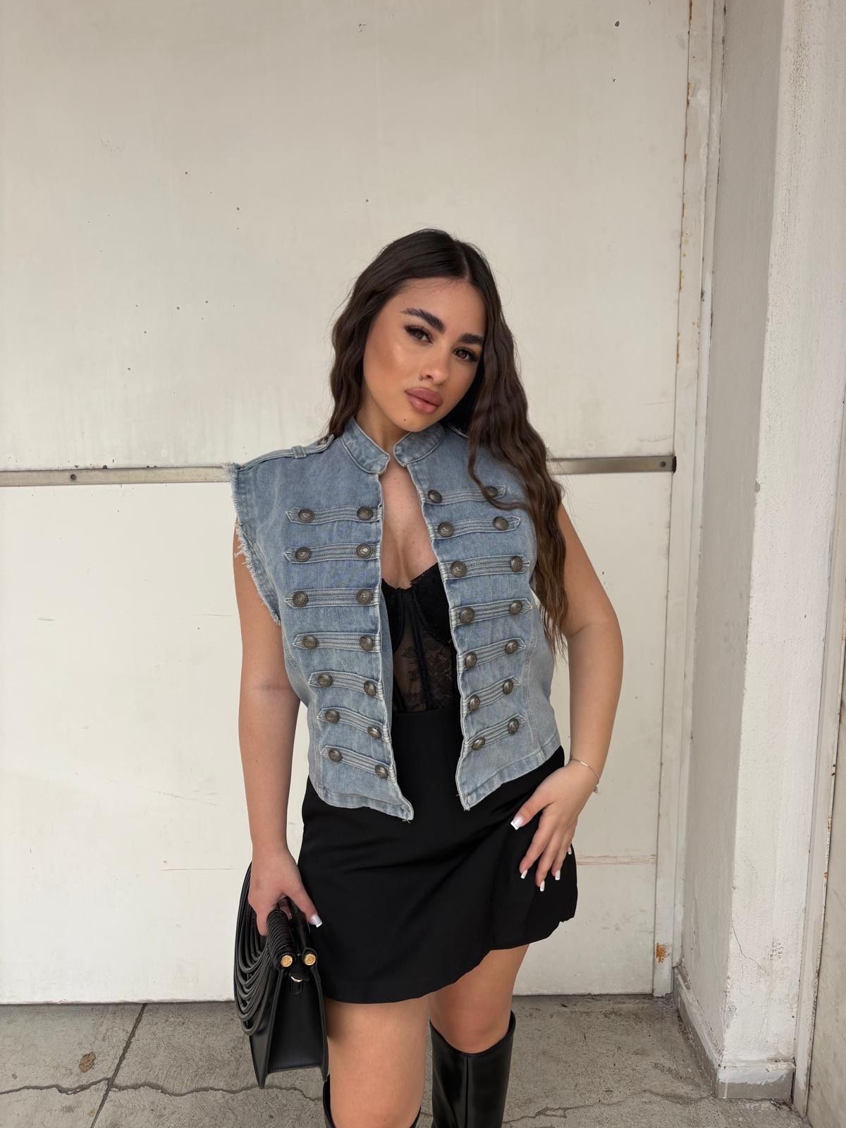 Gilet Penny in denim