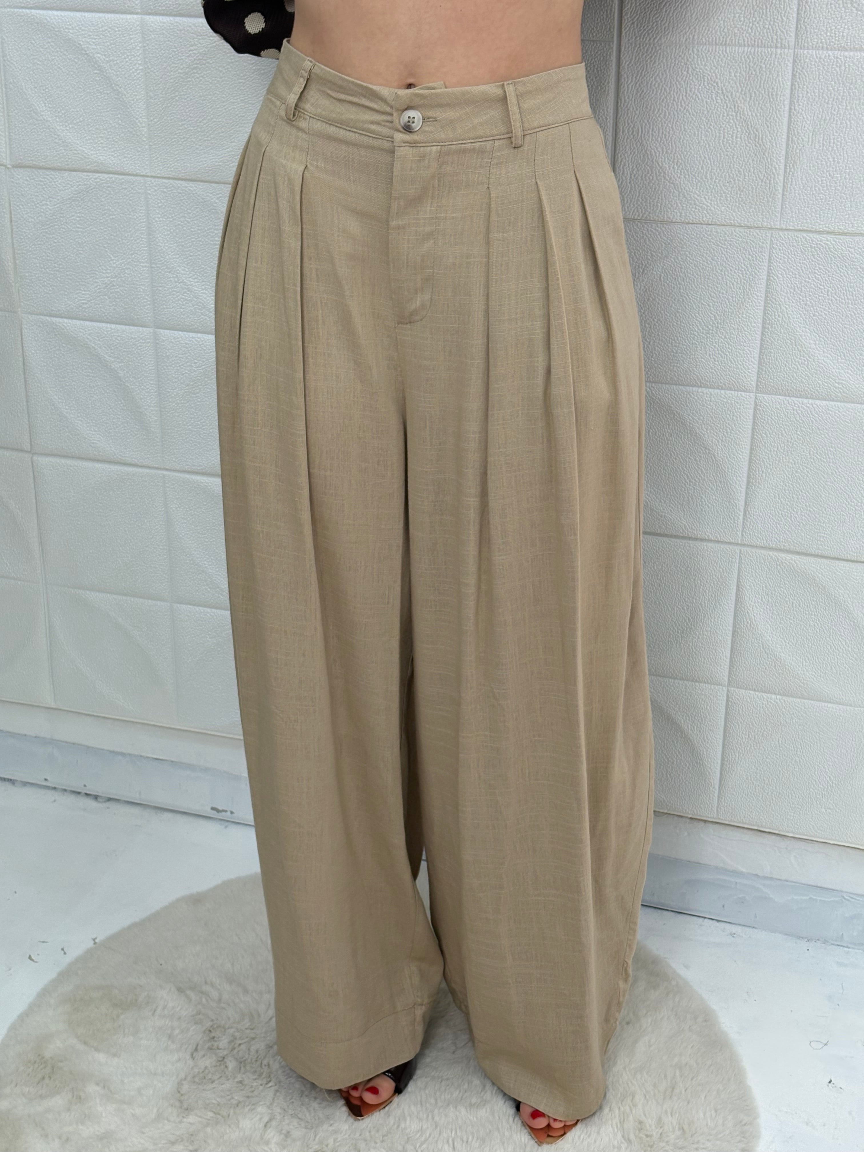 Pantalone in lino