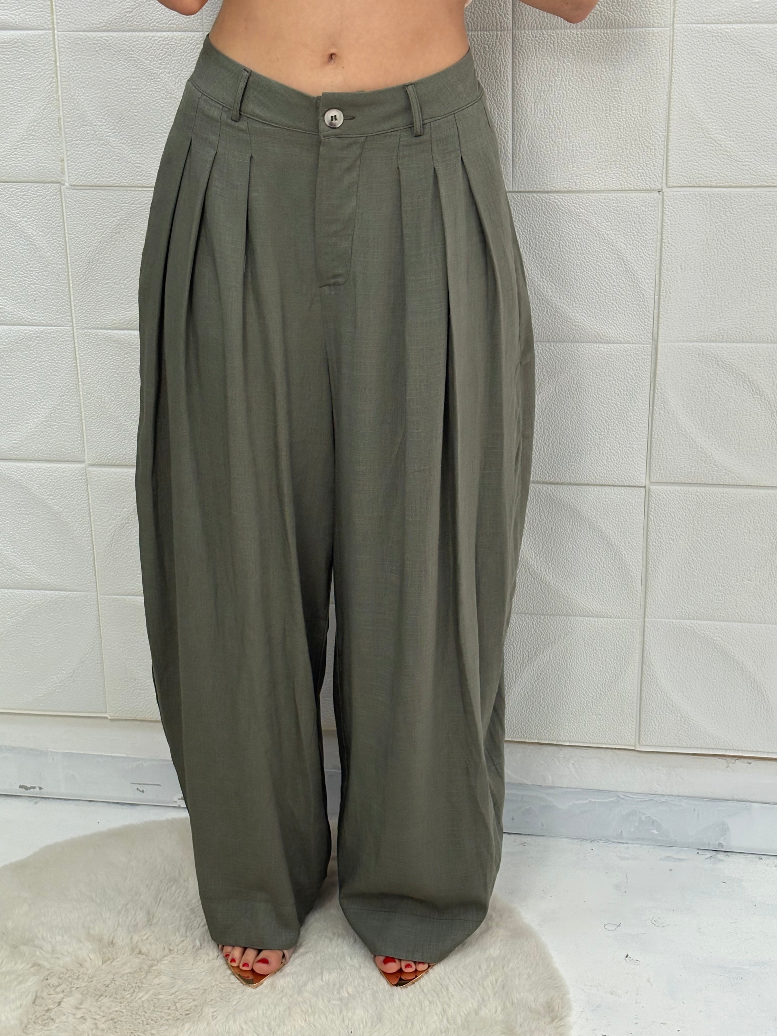 Pantalone in lino