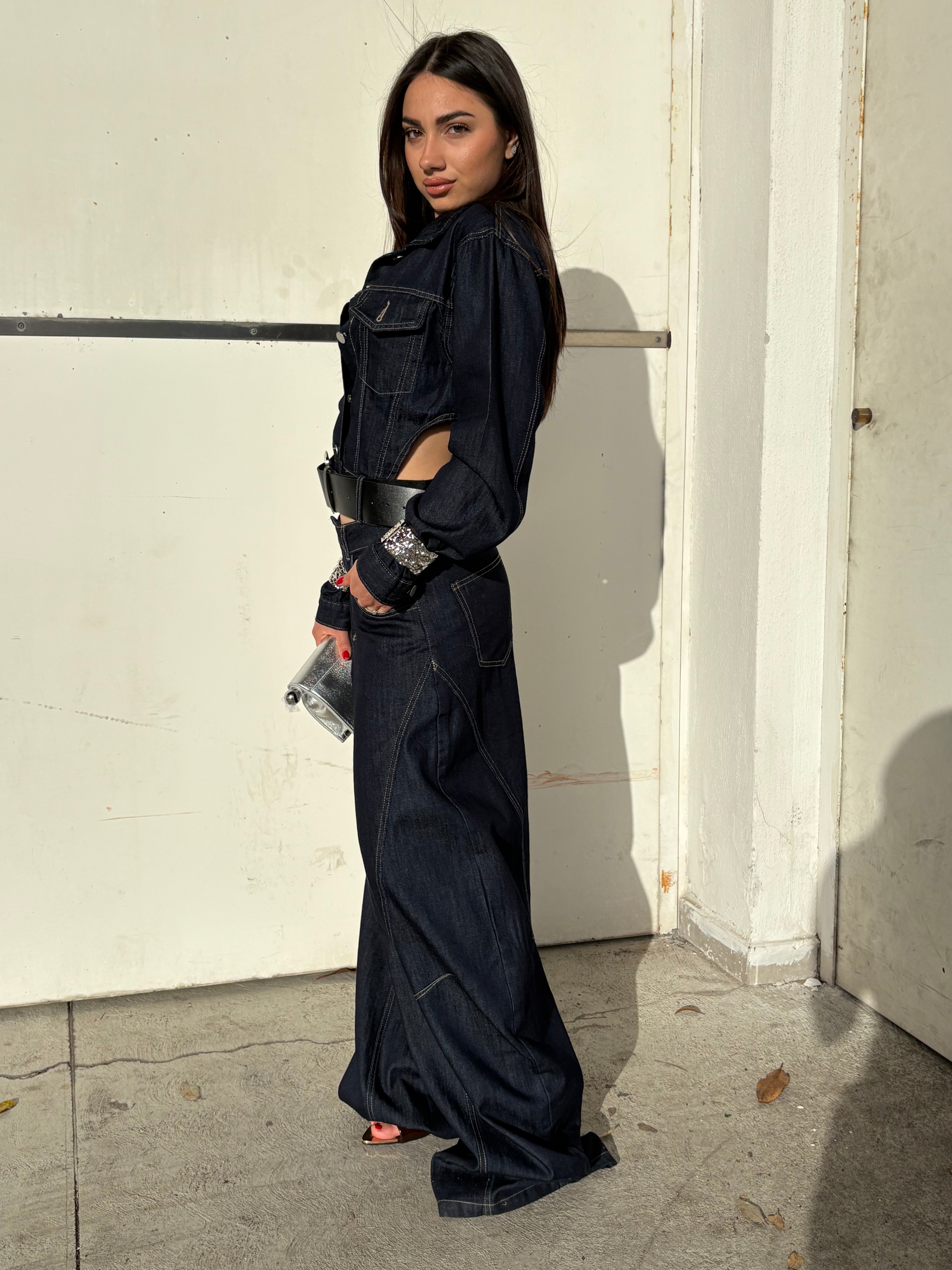CordSet in denim blu