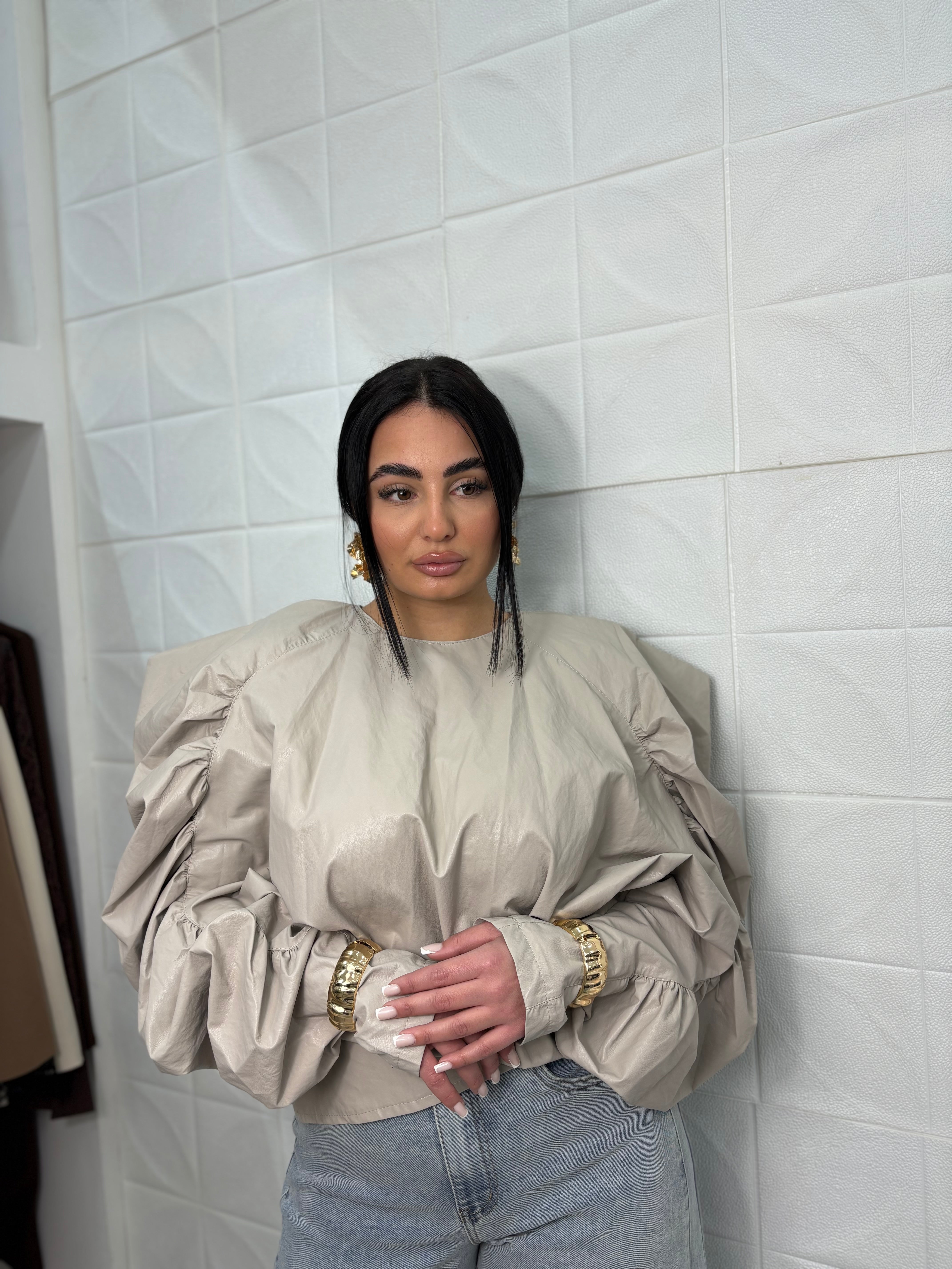 Maglia Elettra Ecopelle