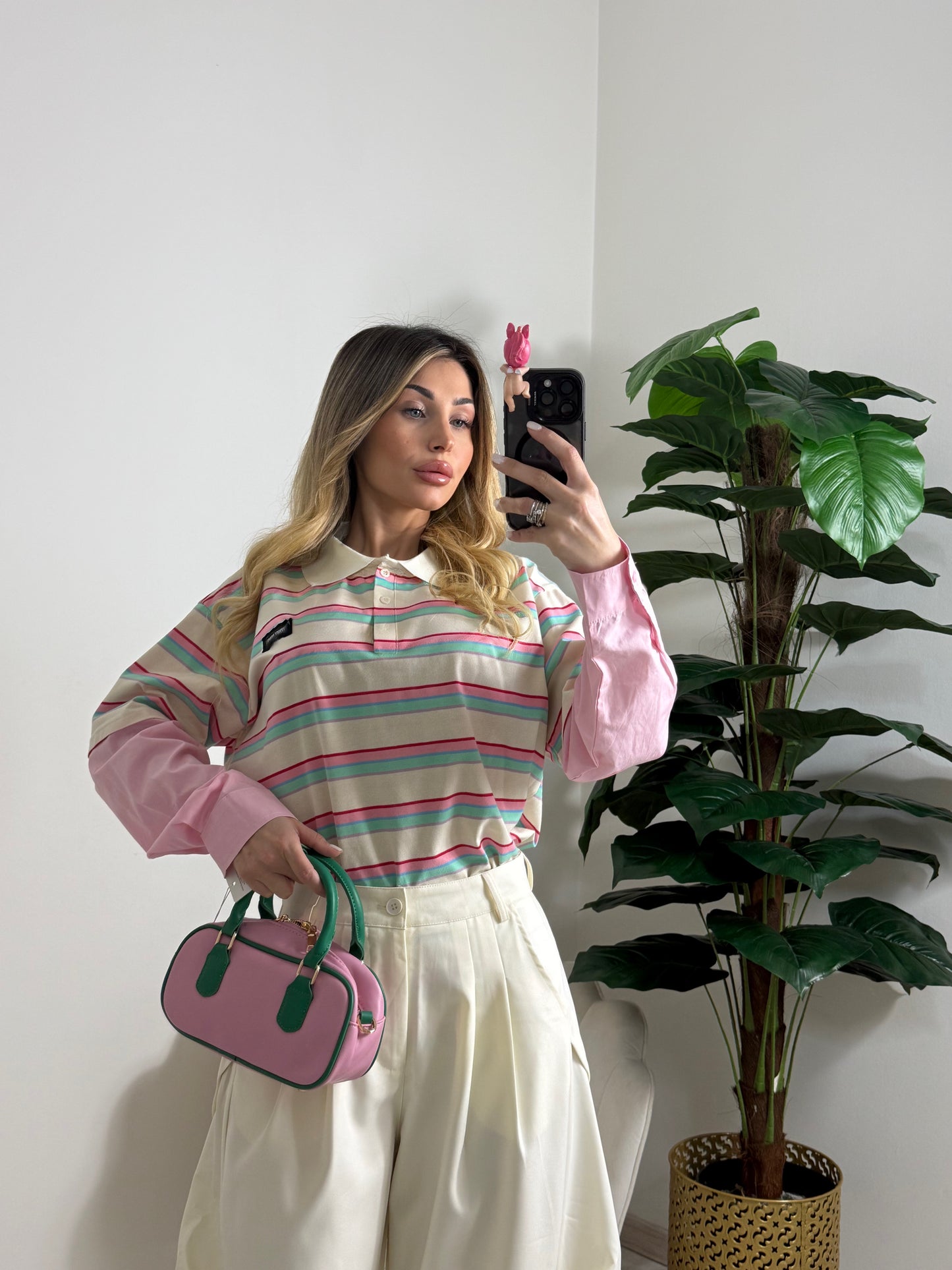 Polo MiuMiu Pink