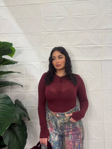 Maglia con bottoncini