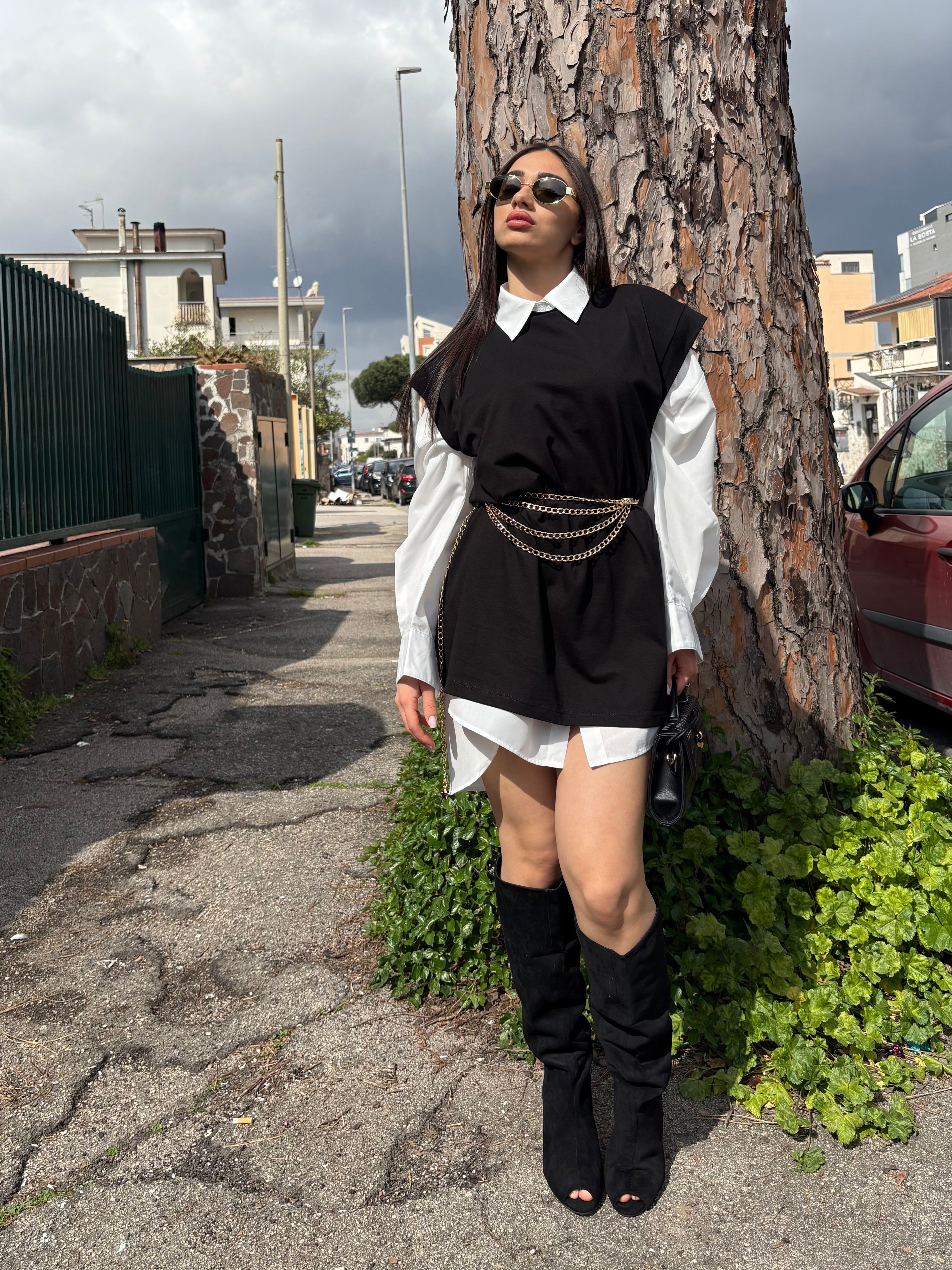 Canotta con spallina