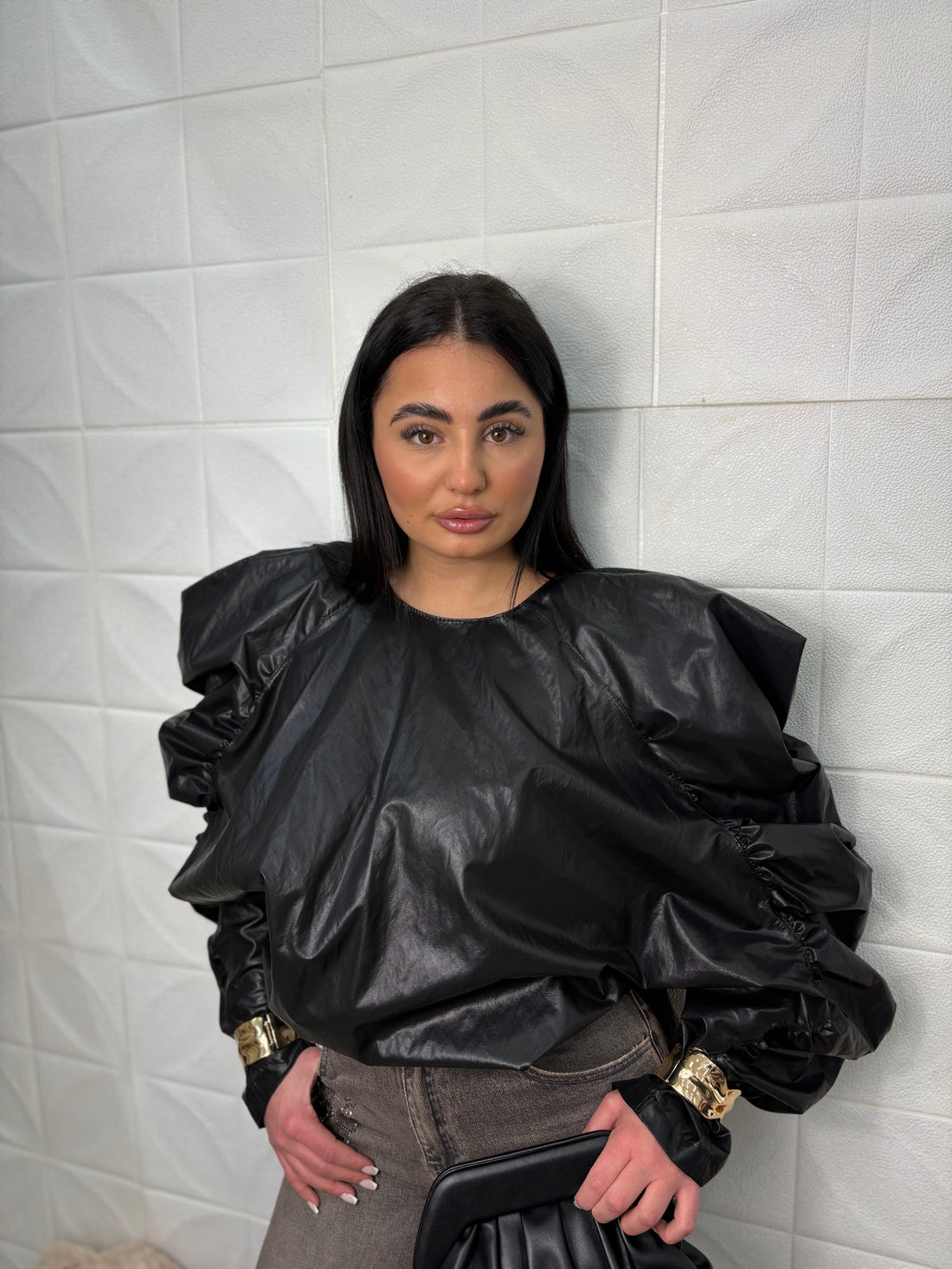 Maglia Elettra Ecopelle