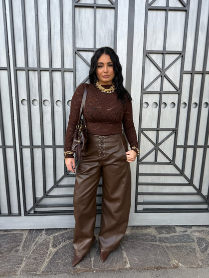 Pantalone Ecopelle Denise