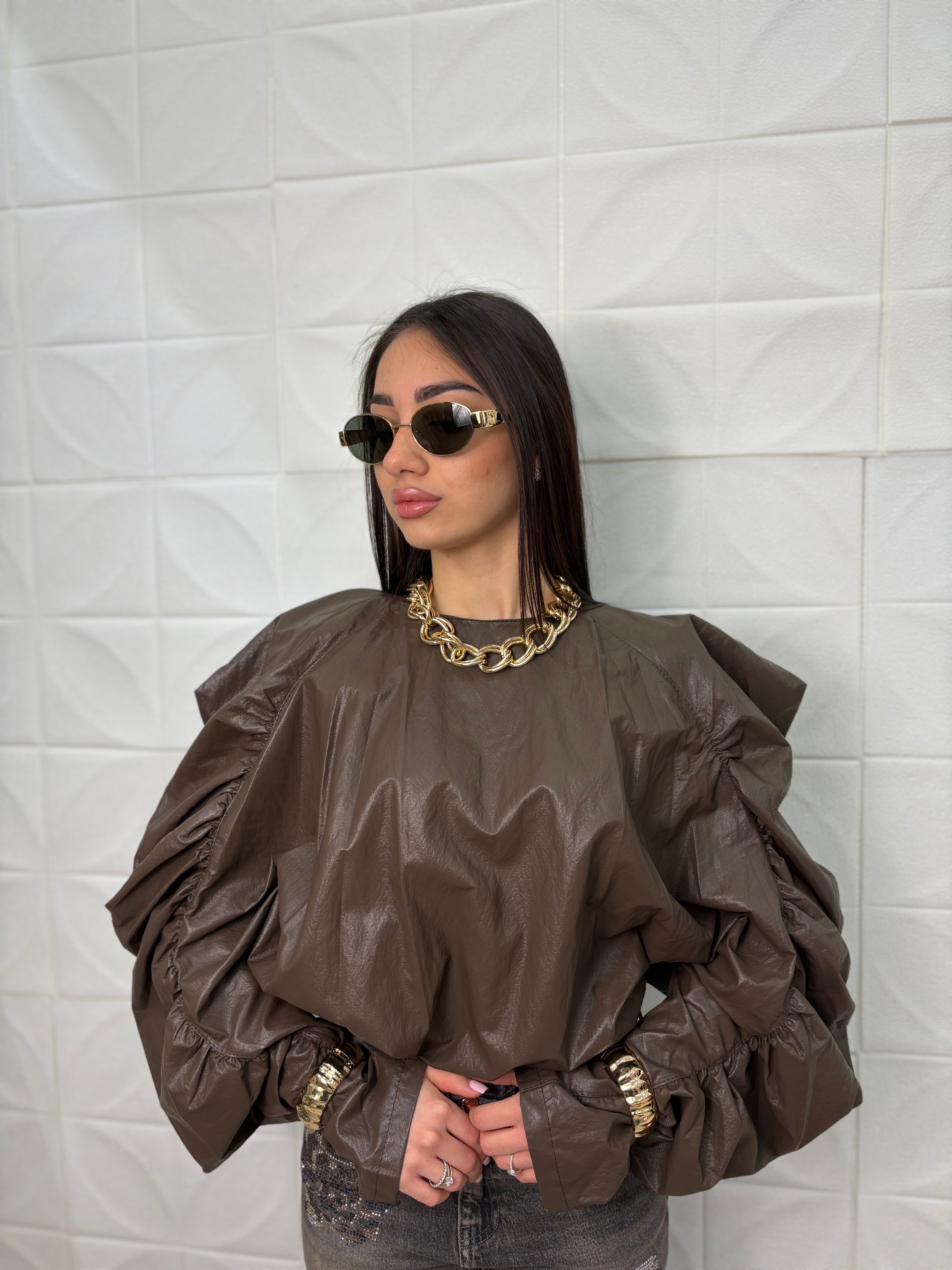 Maglia Elettra Ecopelle