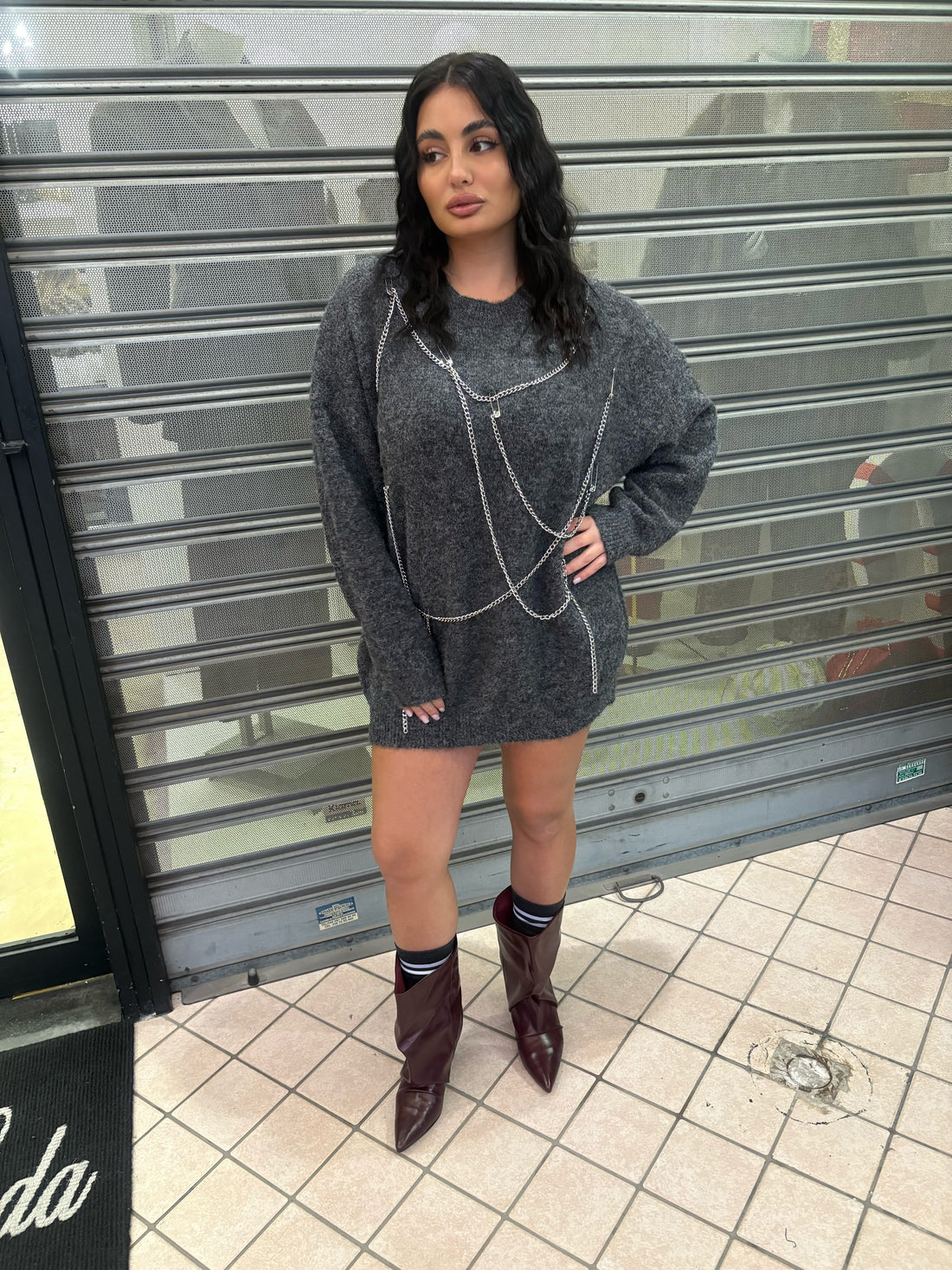 Abito Catene in Lana