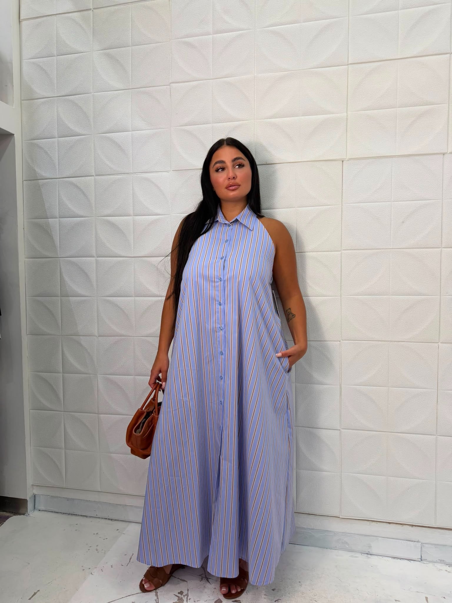 Maxi Camicia Kesya