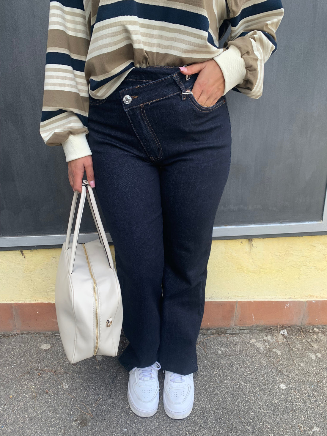 Jeans Doppia Chiusura