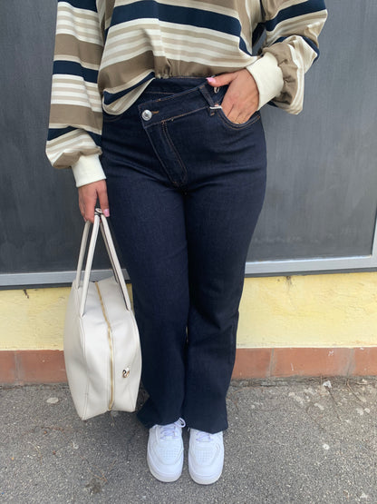 Jeans Doppia Chiusura