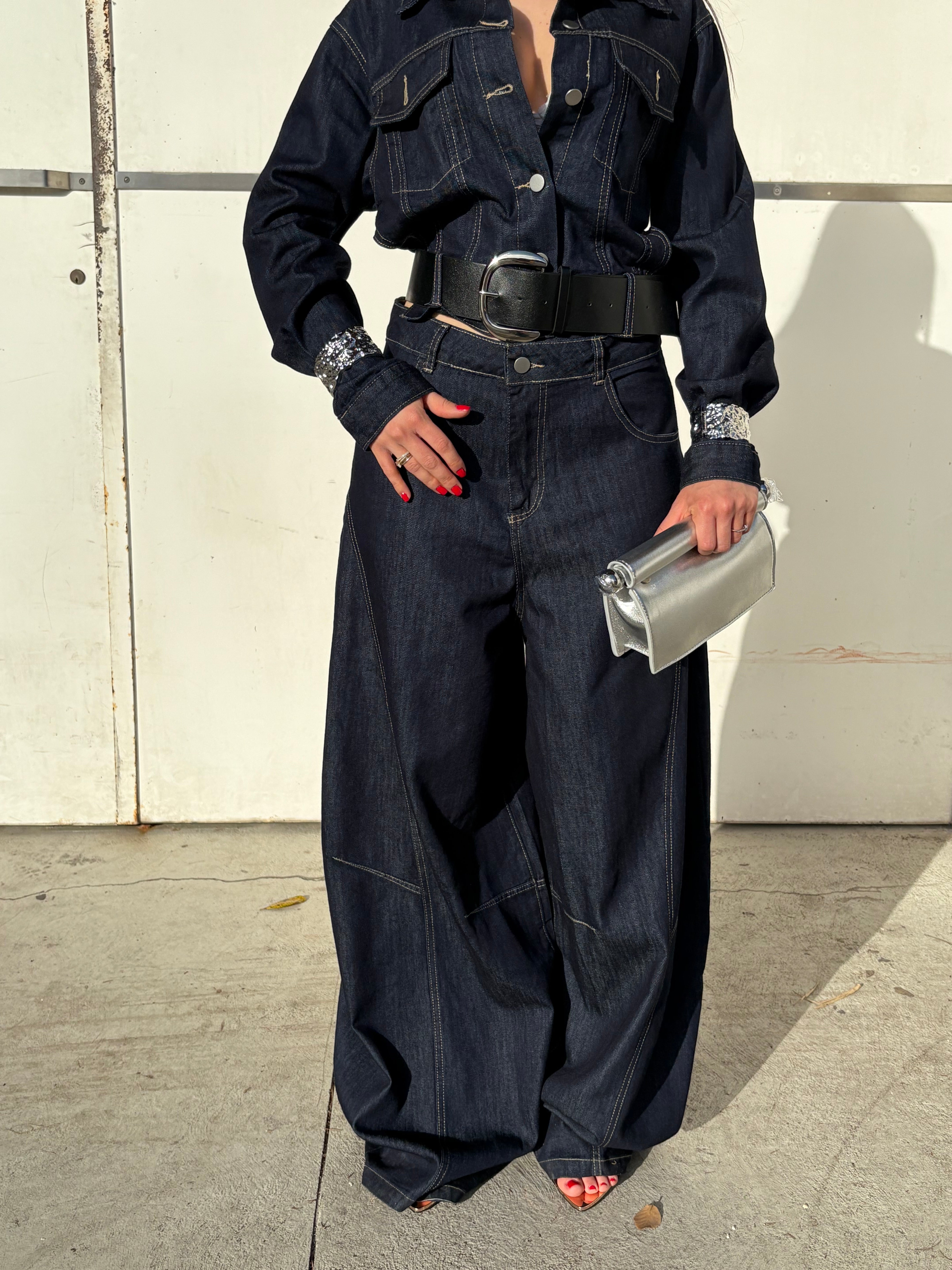 CordSet in denim blu