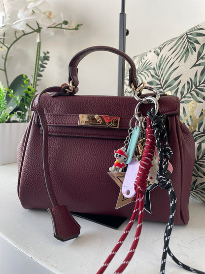 Borsa Kelly Con Charms