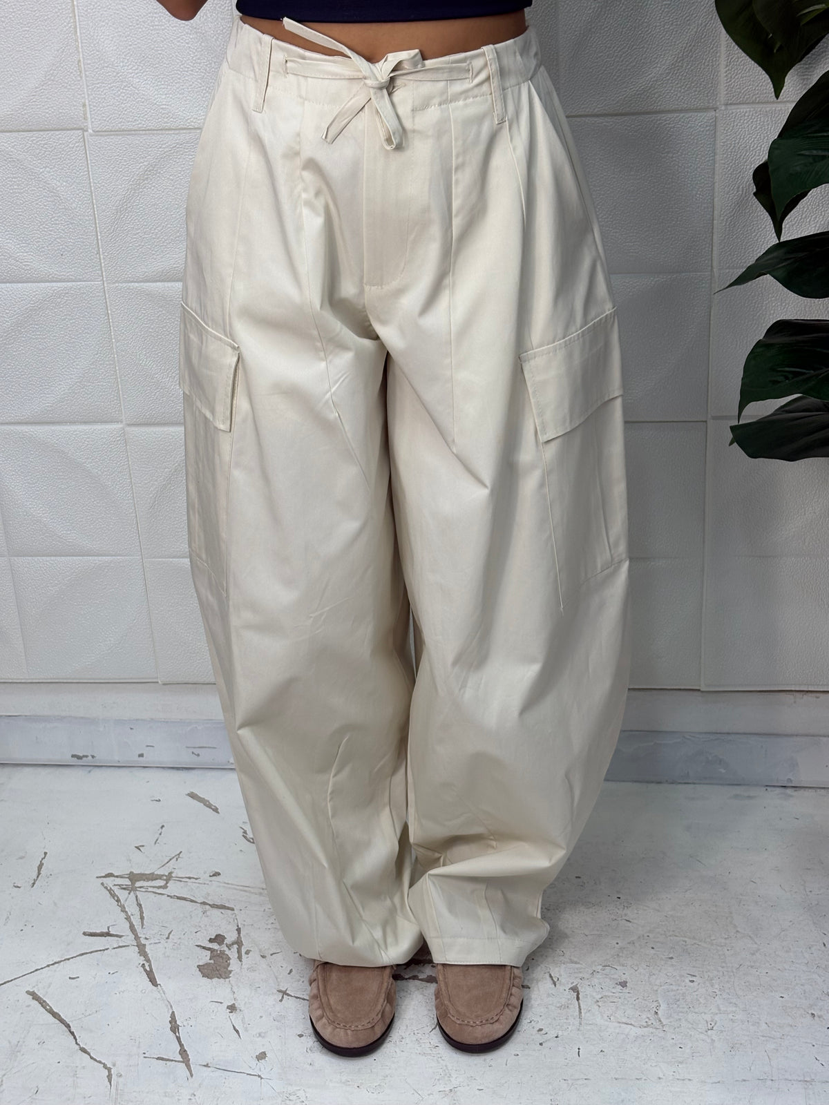 Pantalone Cargo con elastico