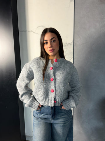 Maglione con bottoni