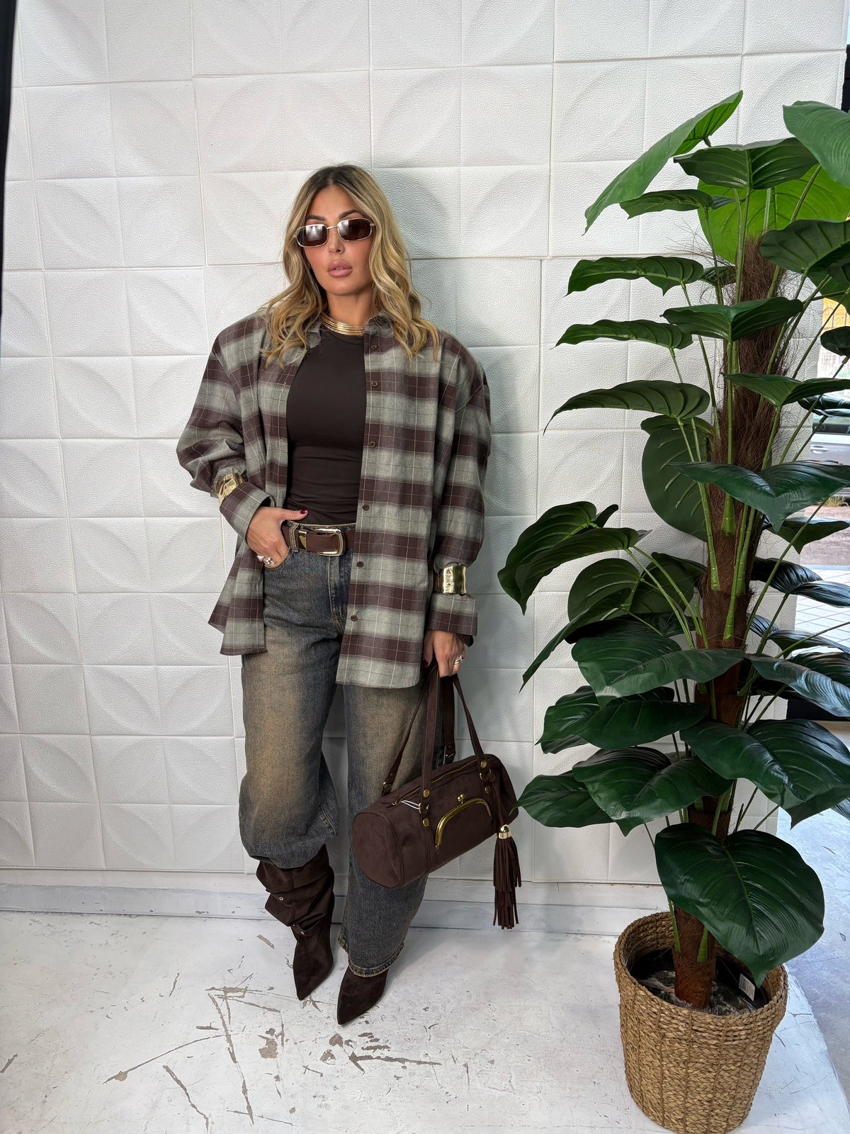 Camicia Penelope a quadri