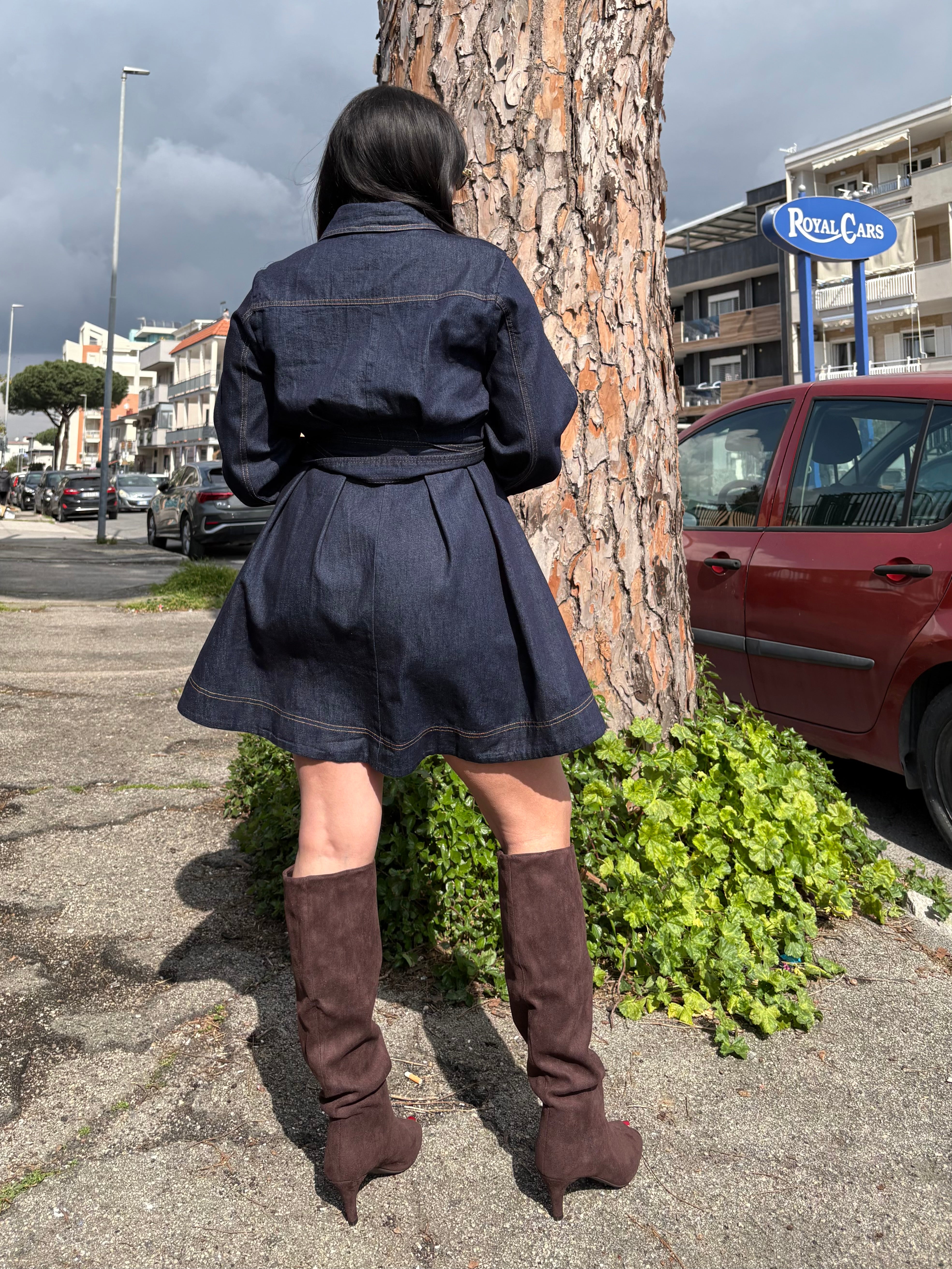 Abito in denim
