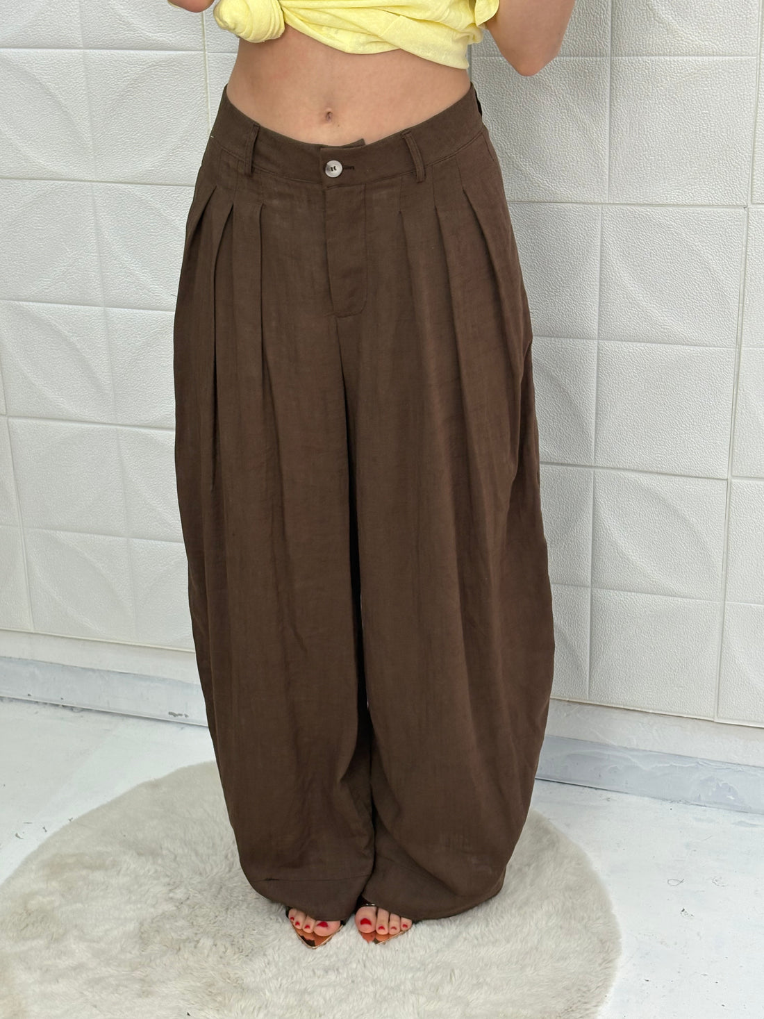 Pantalone in lino