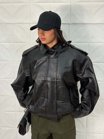 Bomber Bike in ecopelle