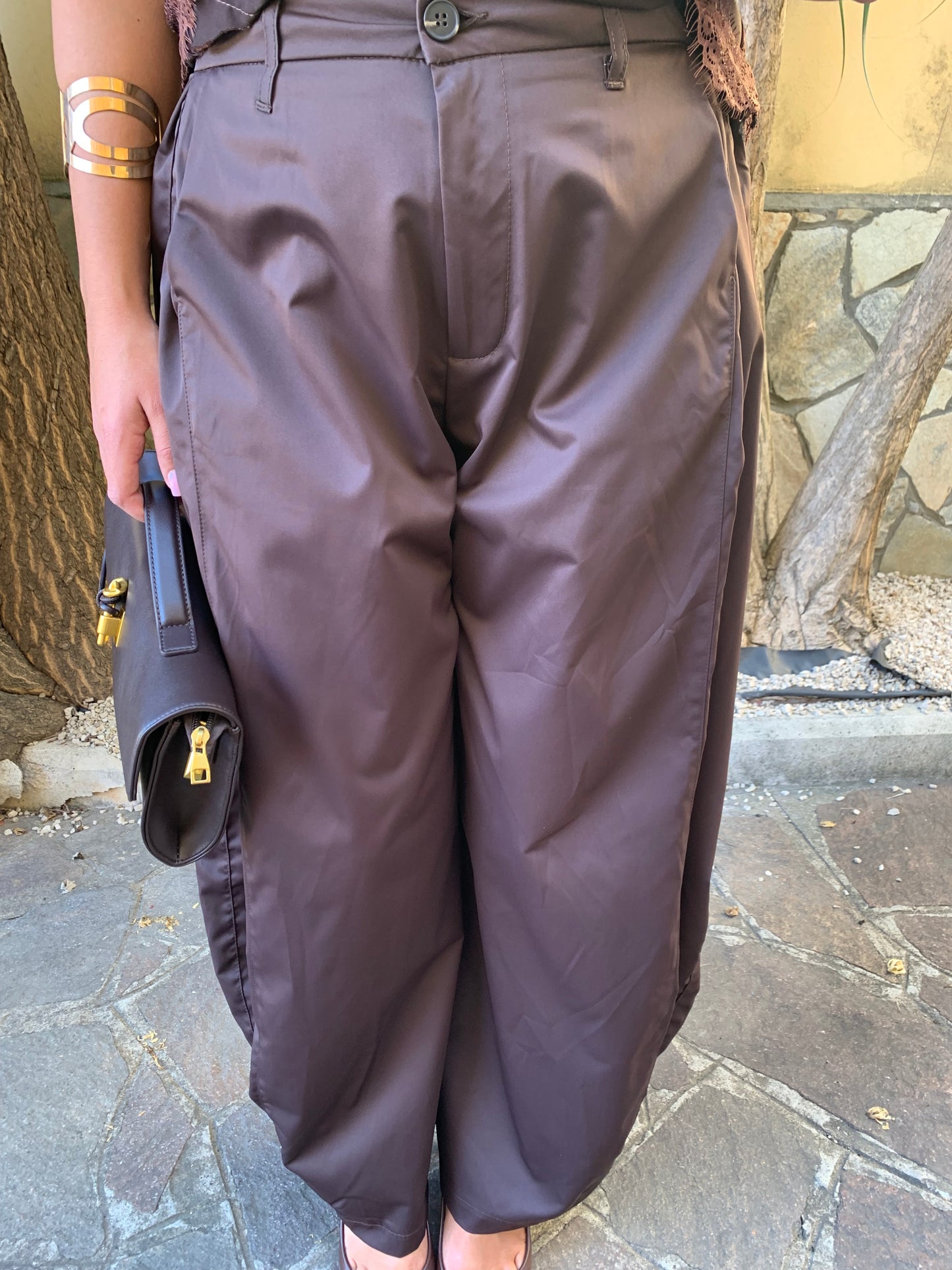 Pantalone Saten Ballon