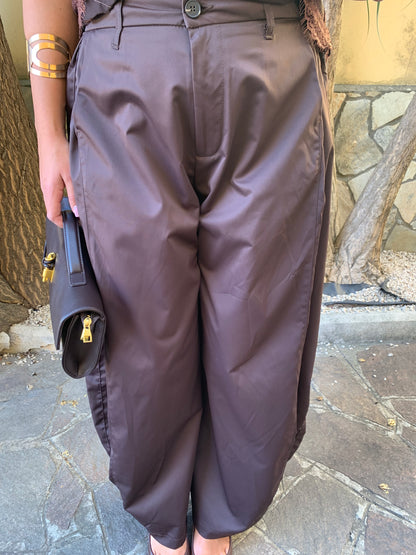 Pantalone Saten Ballon