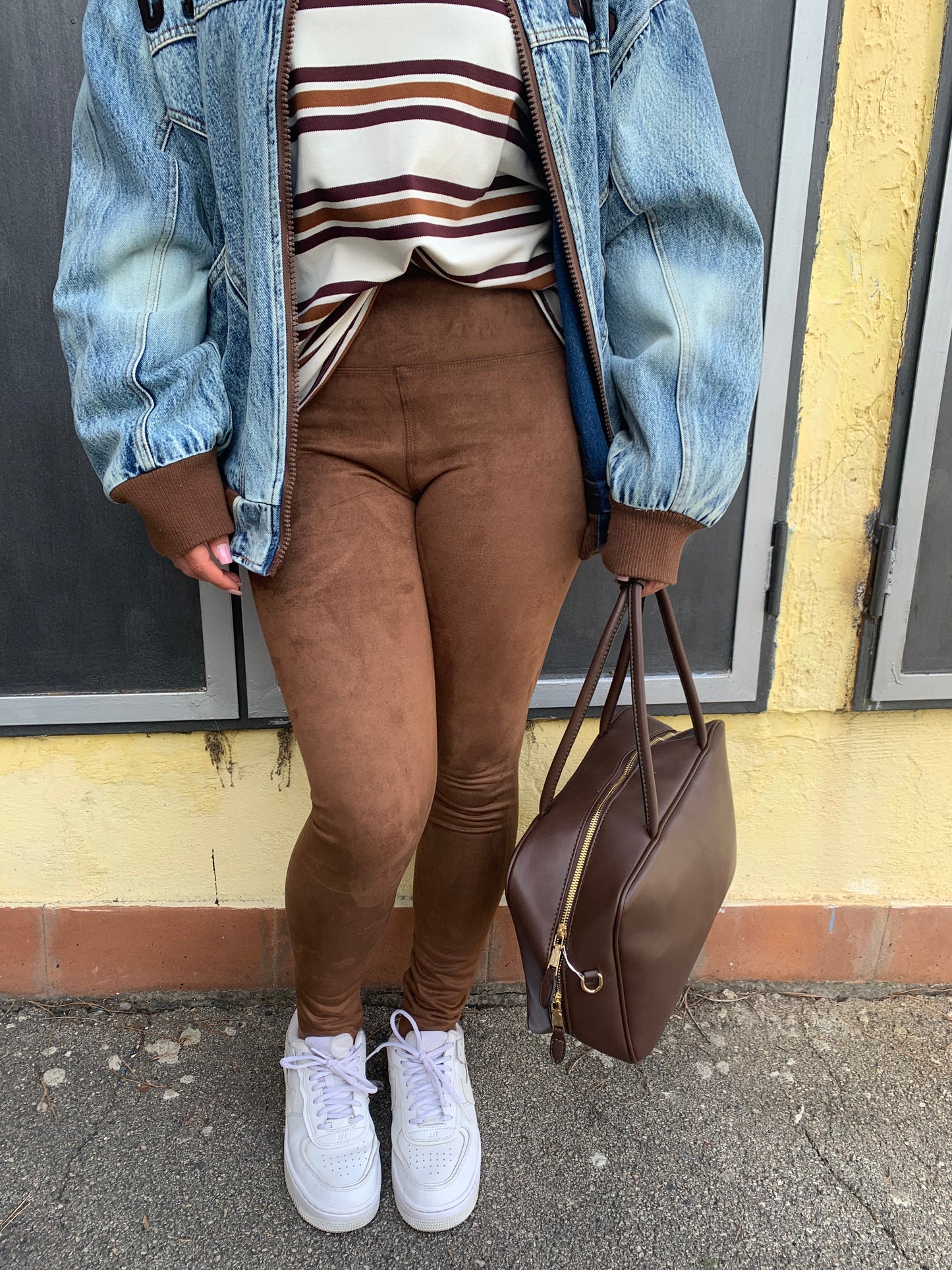 Leggings Camoscio
