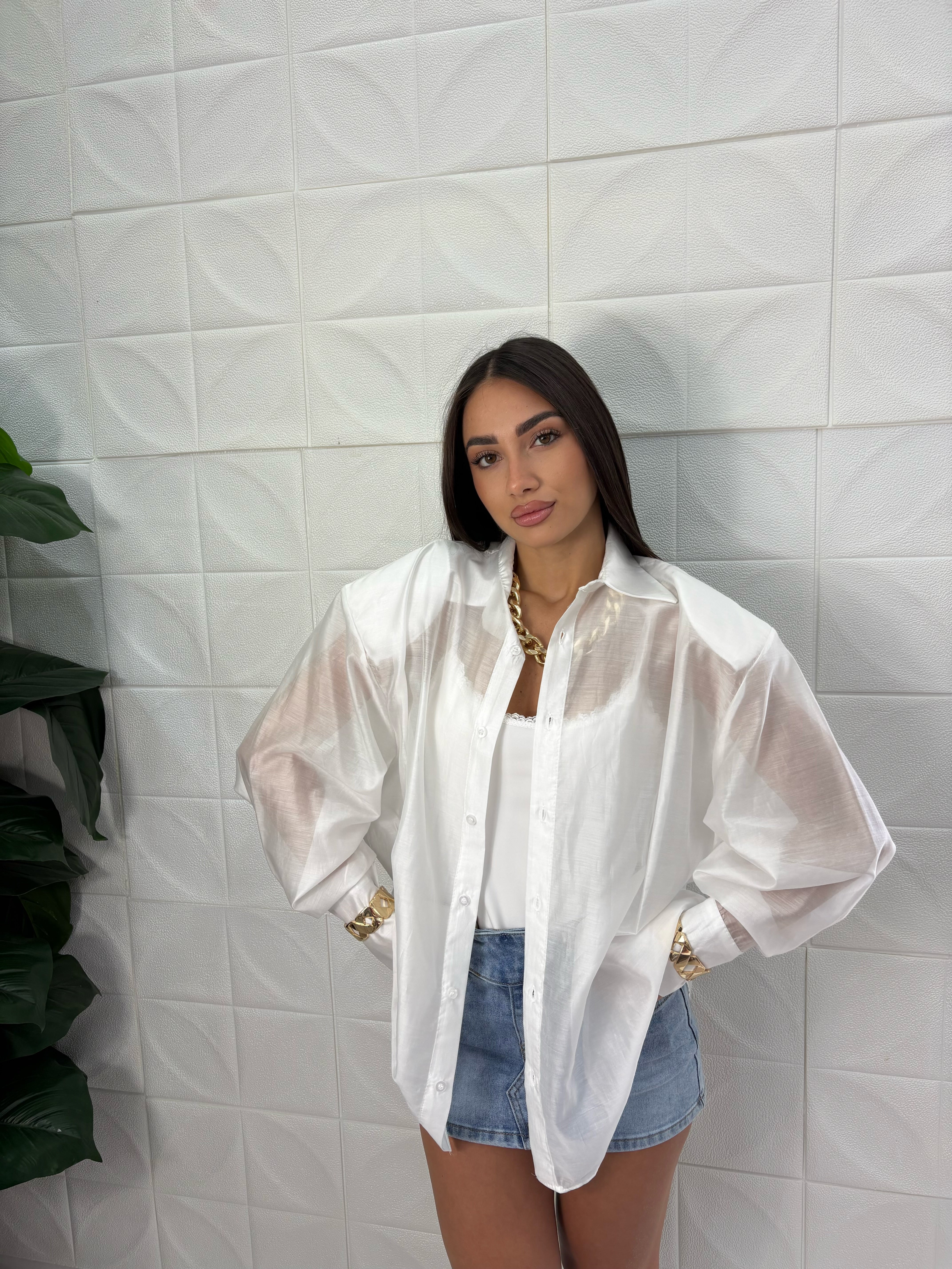 Camicia Semivelata con spallina