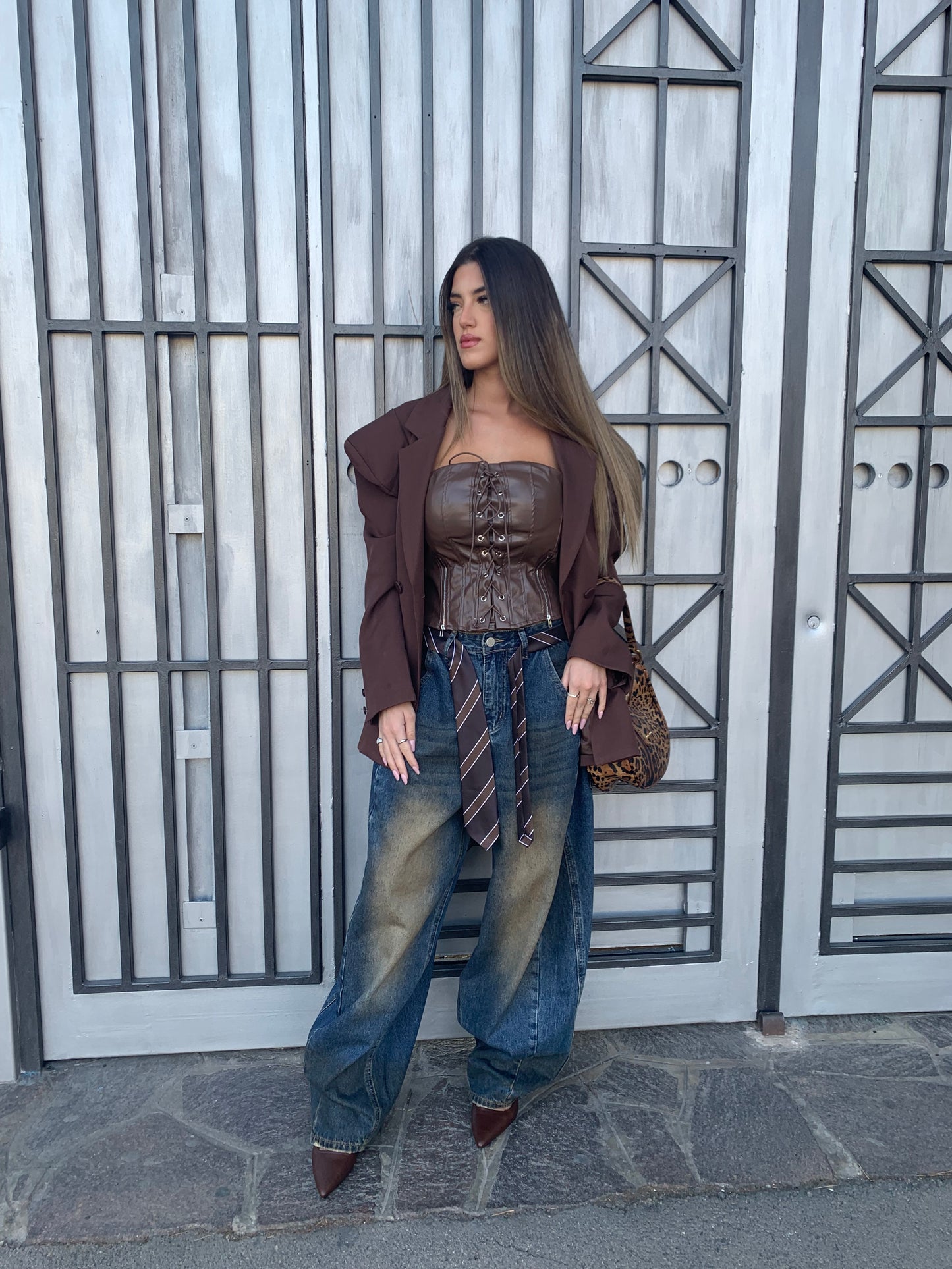 Jeans Cravatta
