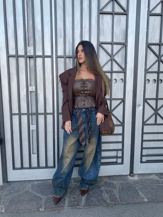 Jeans Cravatta