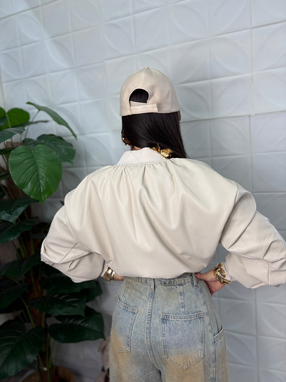 Giubbino Crop incrocio