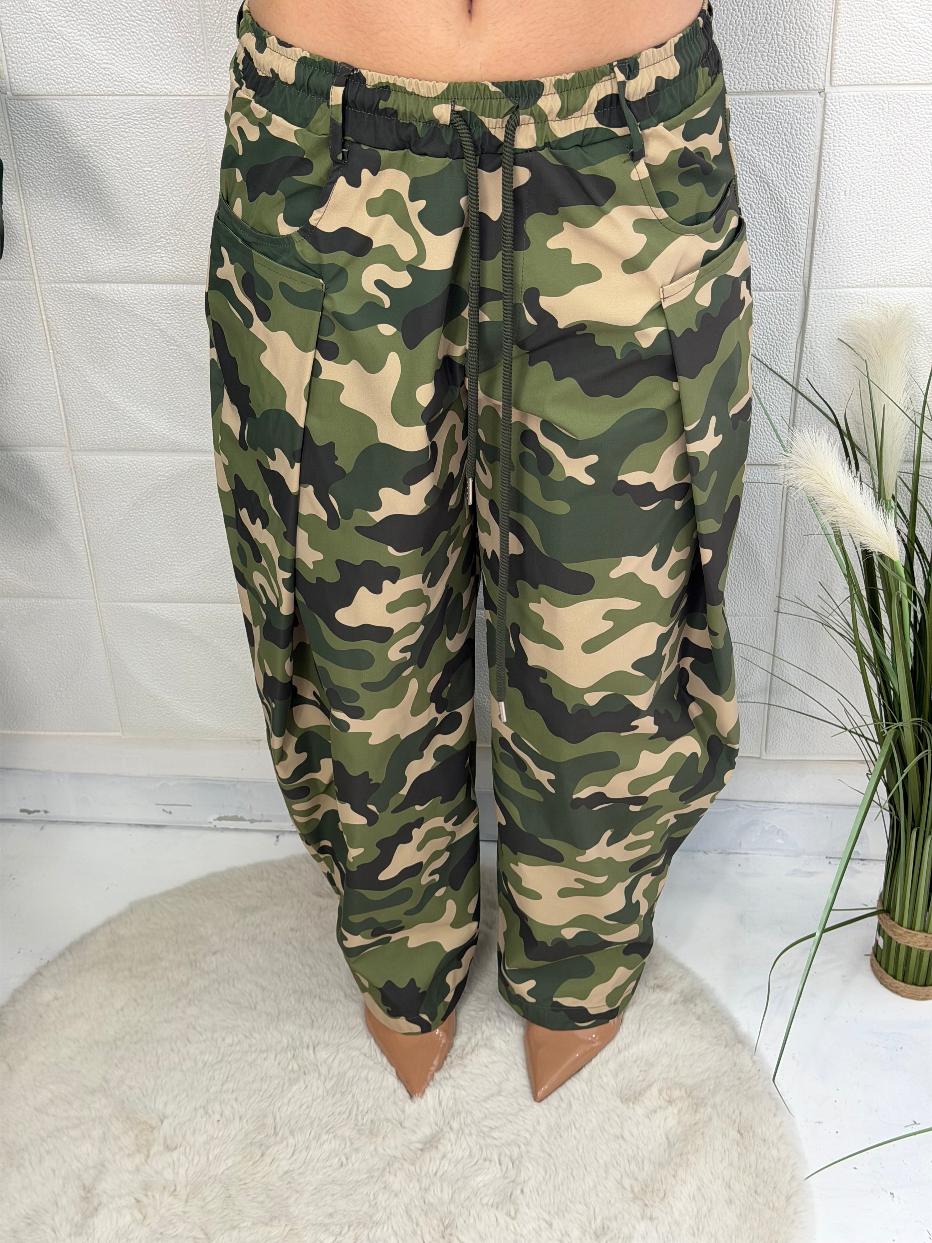 Pantalone Mimetic con elastico