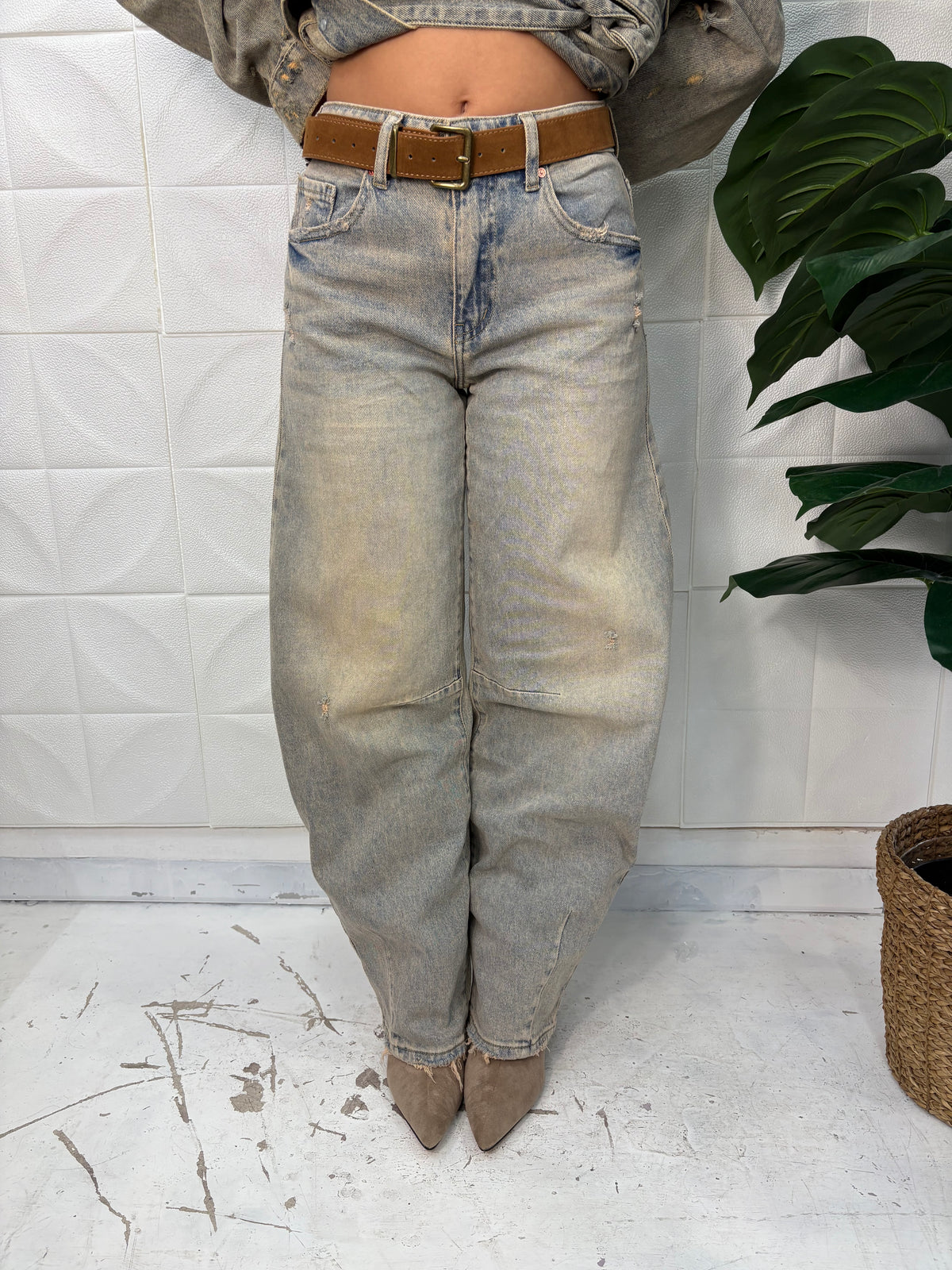 Jeans Melany con cintura