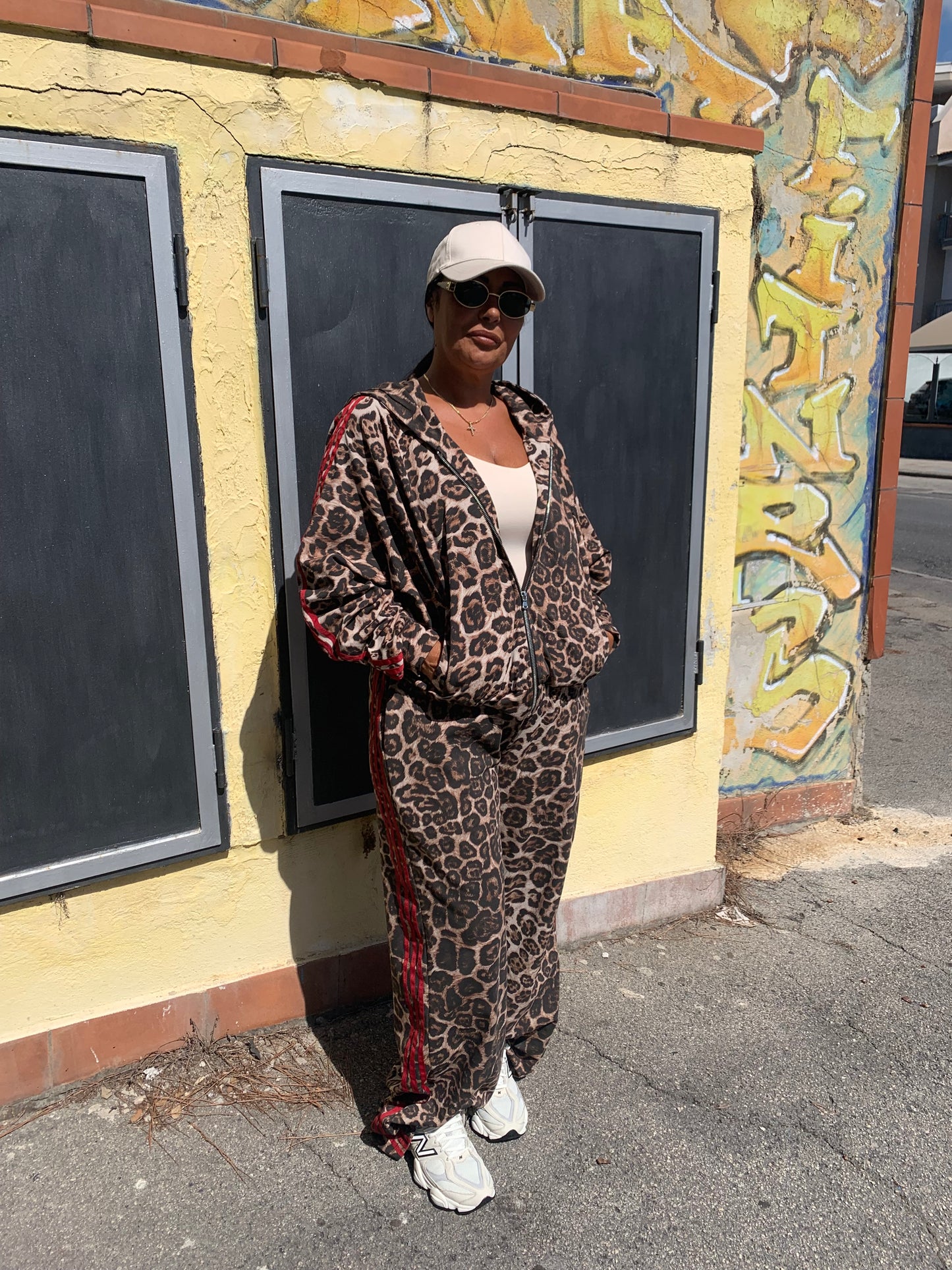 Tuta Animalier Con Zip