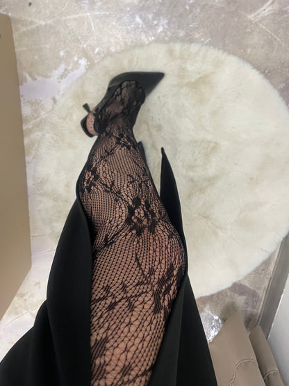 Lace tights