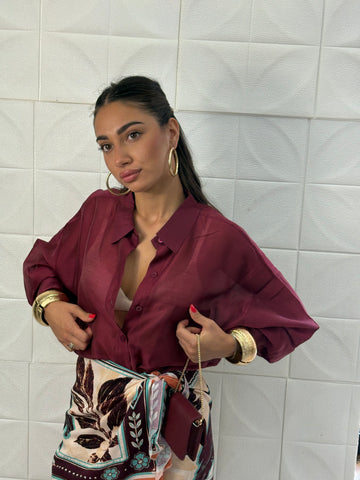 Camicia Semivelata Basic